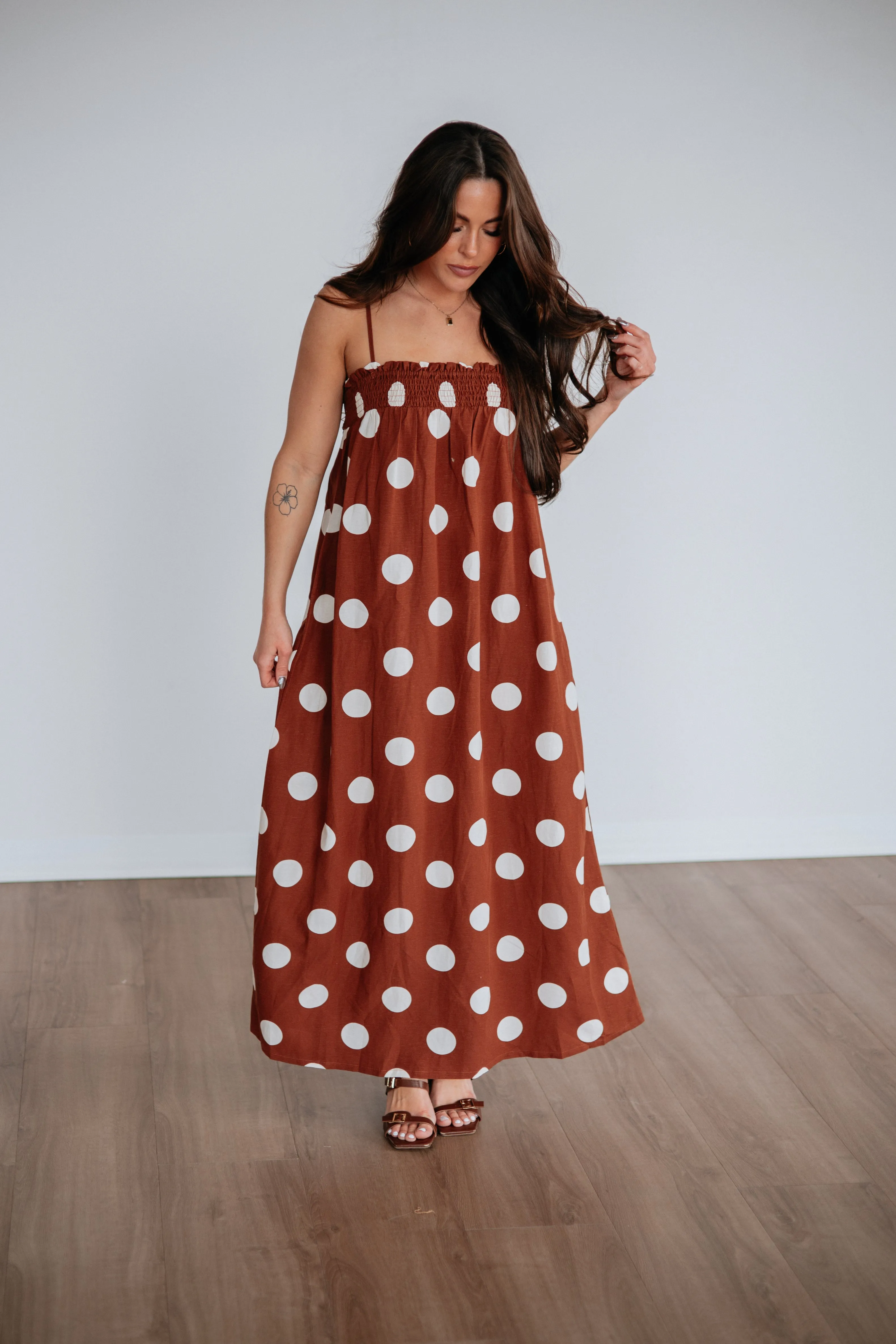 Audri Maxi Dress sold by Wild Oak Boutique product image thumbnail 4