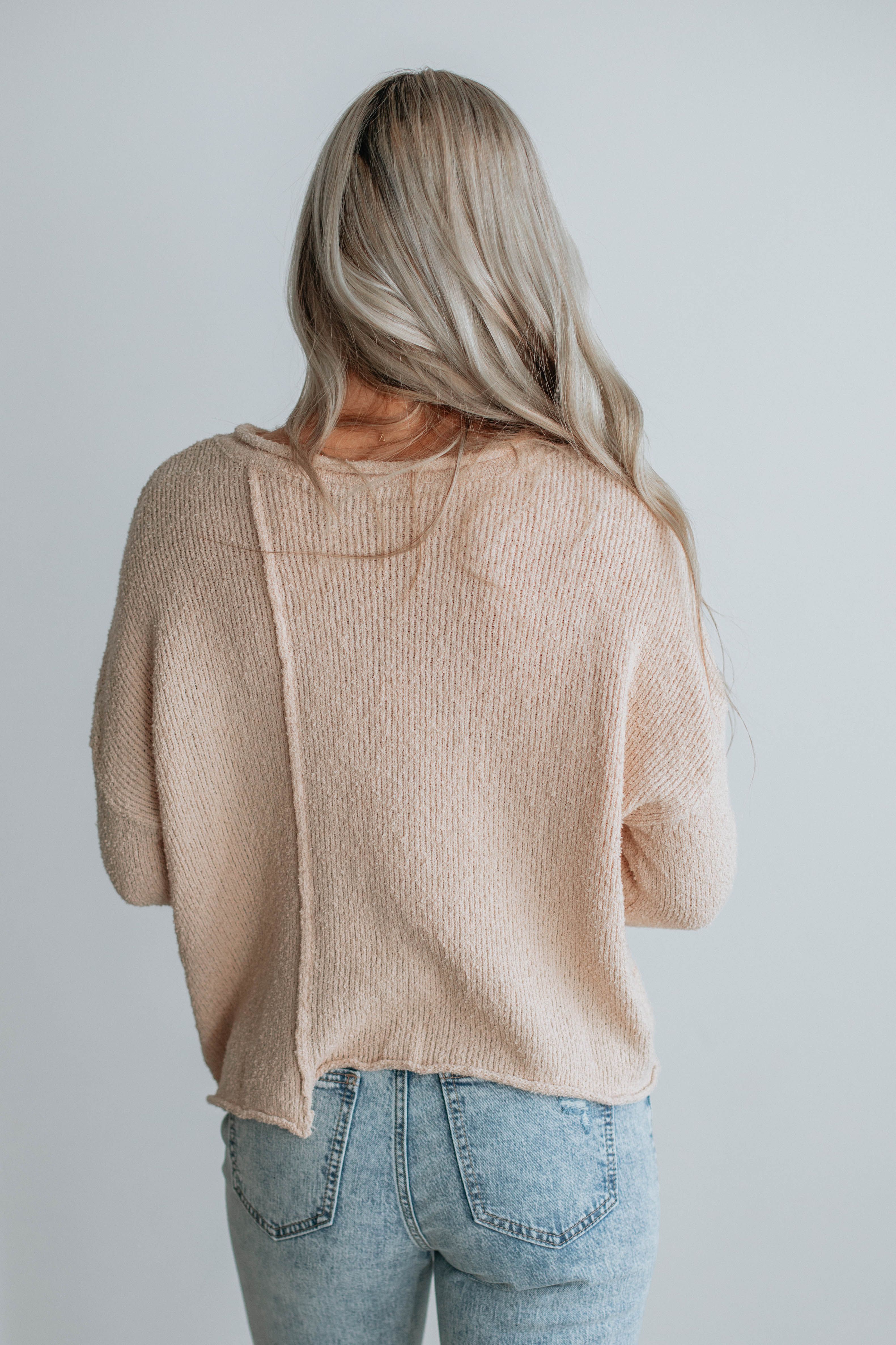 Higgens Sweater - Natural sold by Wild Oak Boutique product image thumbnail 4