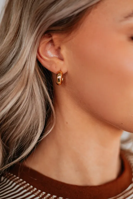 Kaye Hoop Earrings sold by Wild Oak Boutique