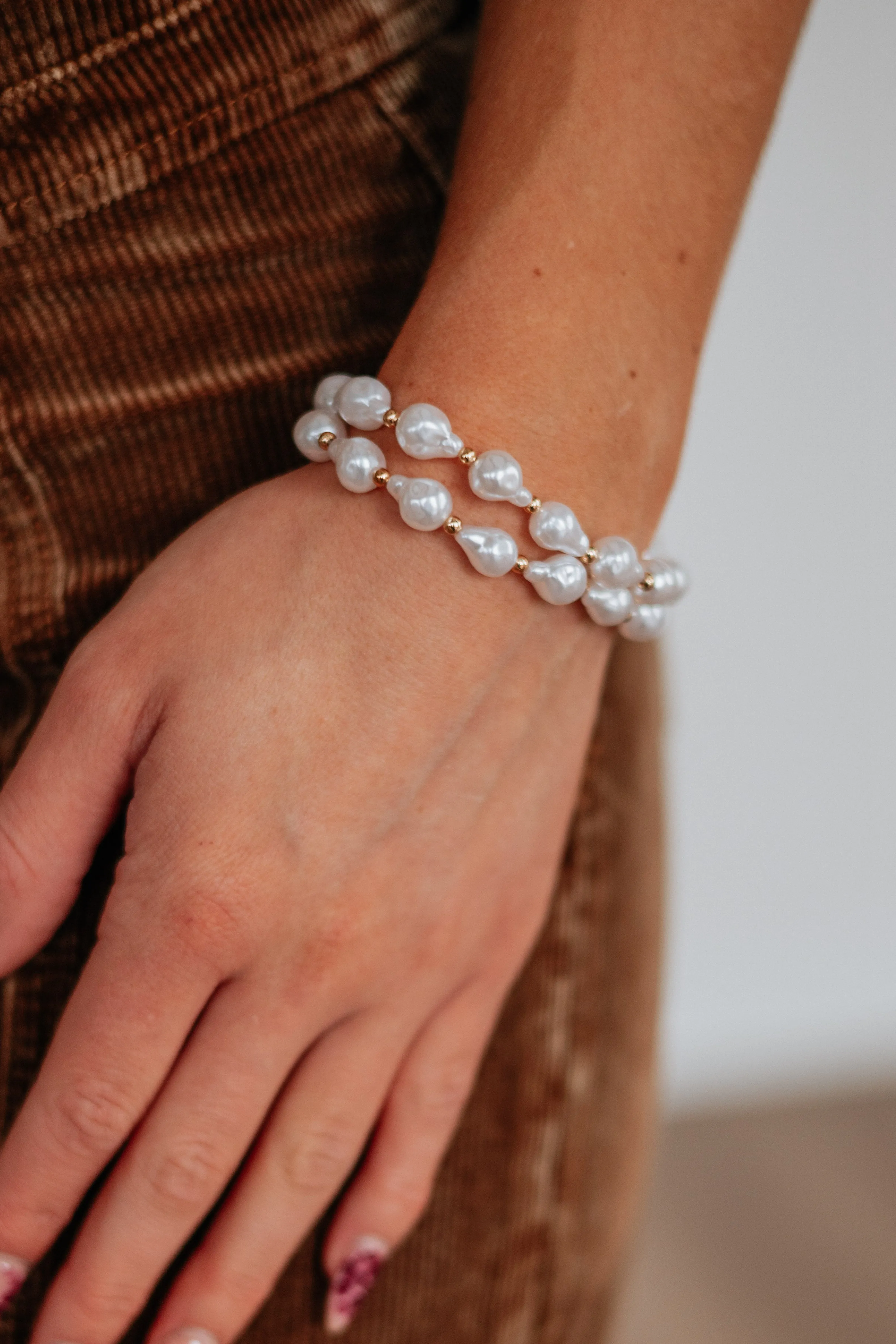 Elysia Pearl Bracelet sold by Wild Oak Boutique product image thumbnail 2