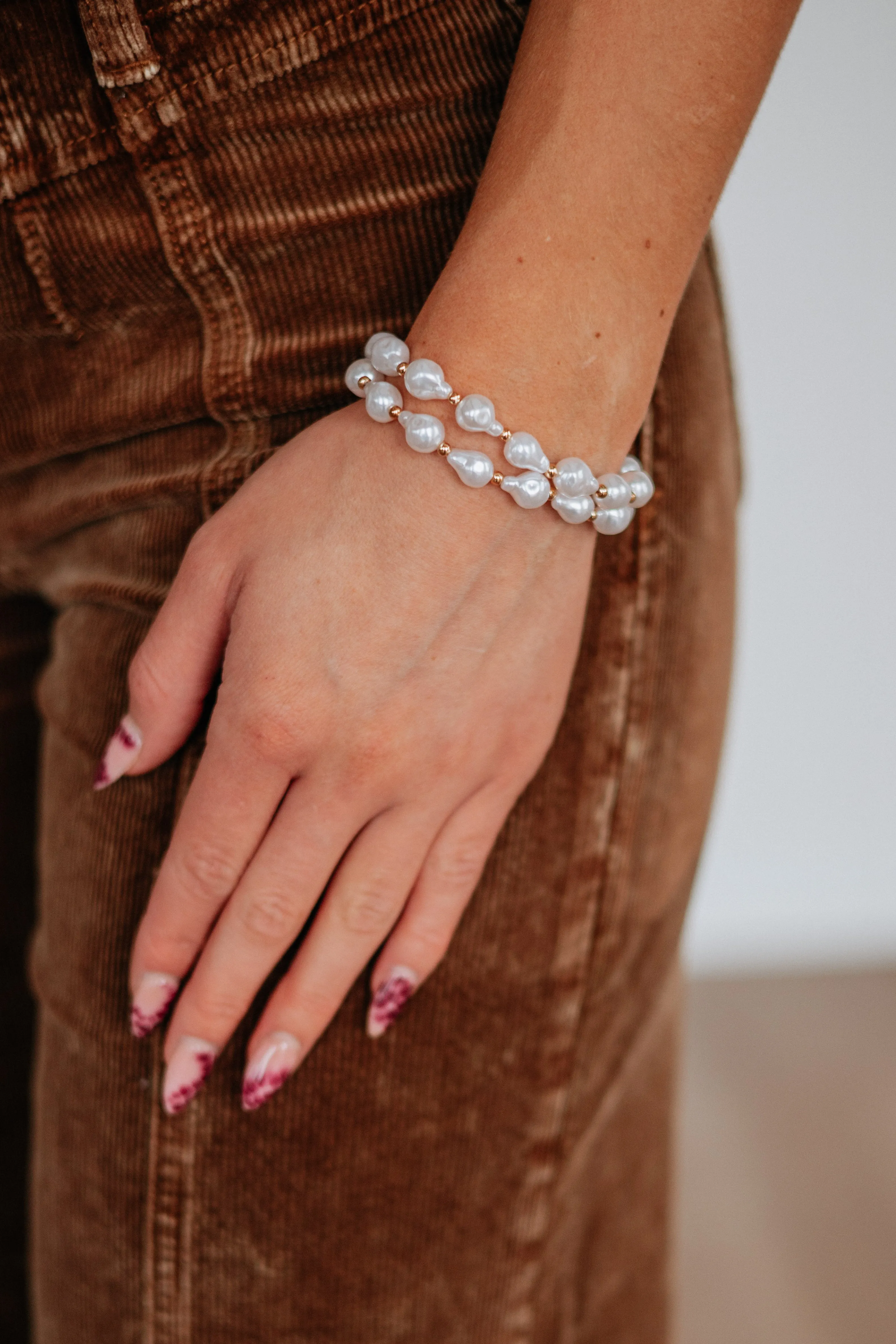 Elysia Pearl Bracelet sold by Wild Oak Boutique product image thumbnail 3