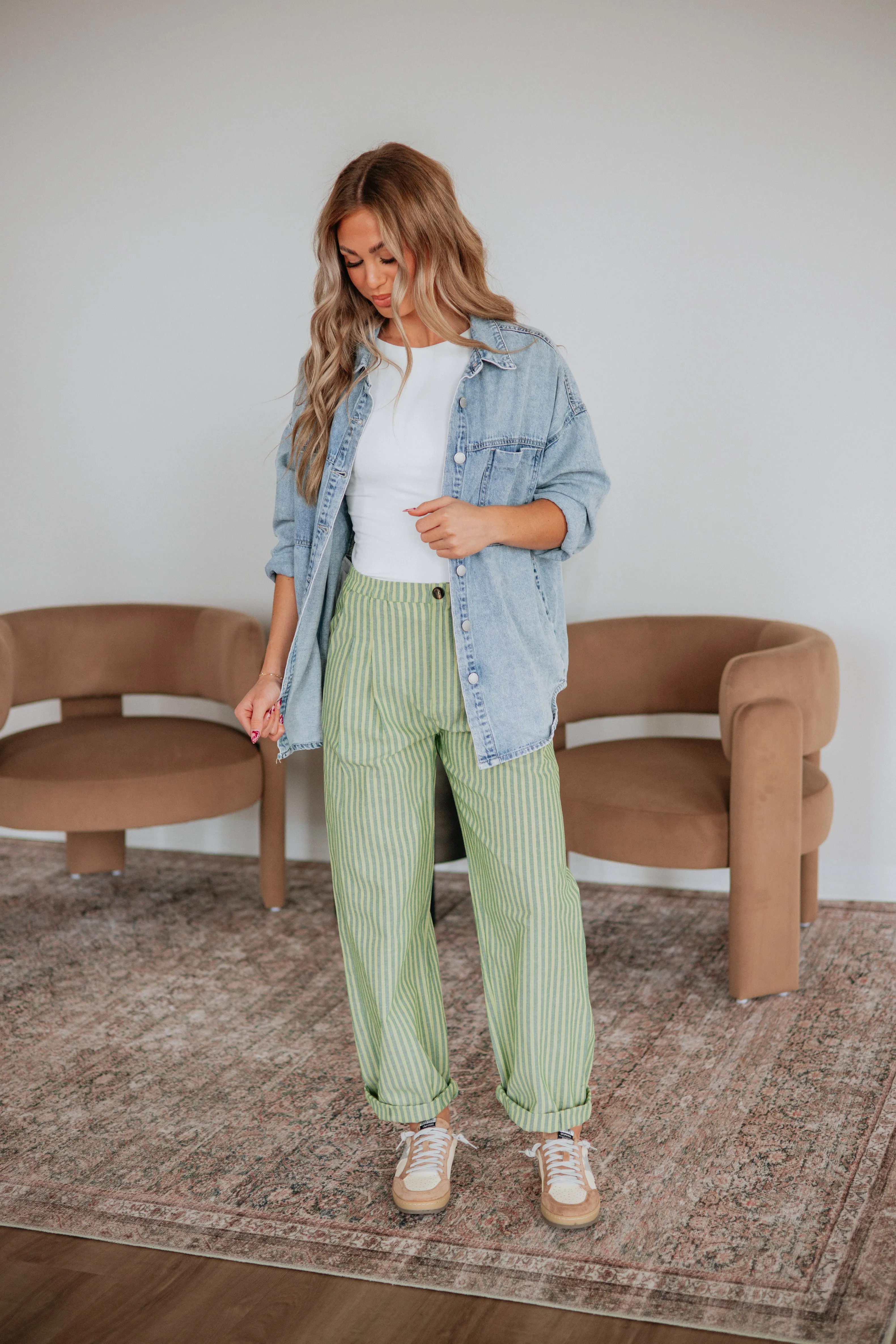 Quinnie Striped Pants sold by Wild Oak Boutique product image thumbnail 4