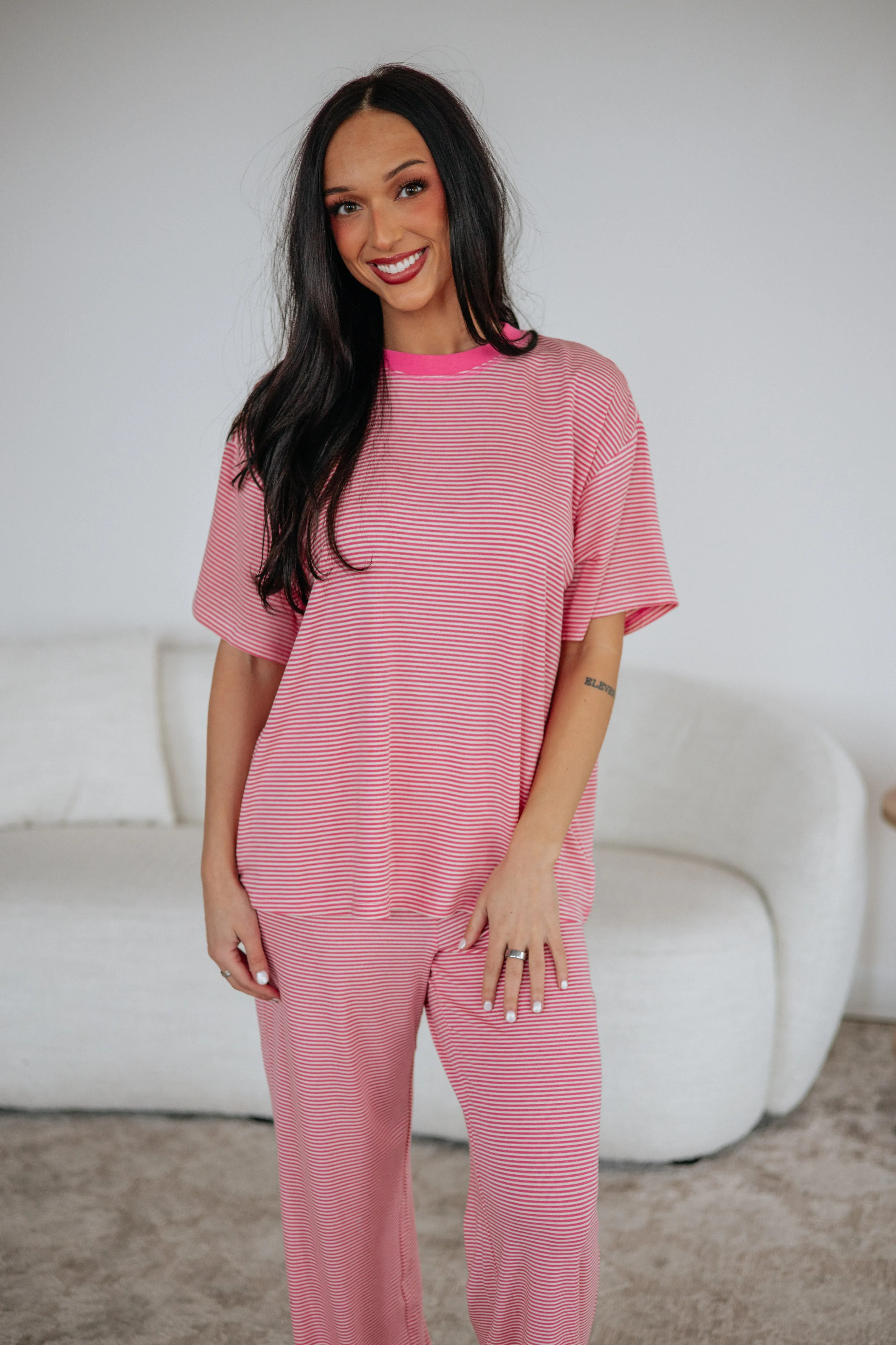 Kellie Striped Top sold by Wild Oak Boutique product image thumbnail 3