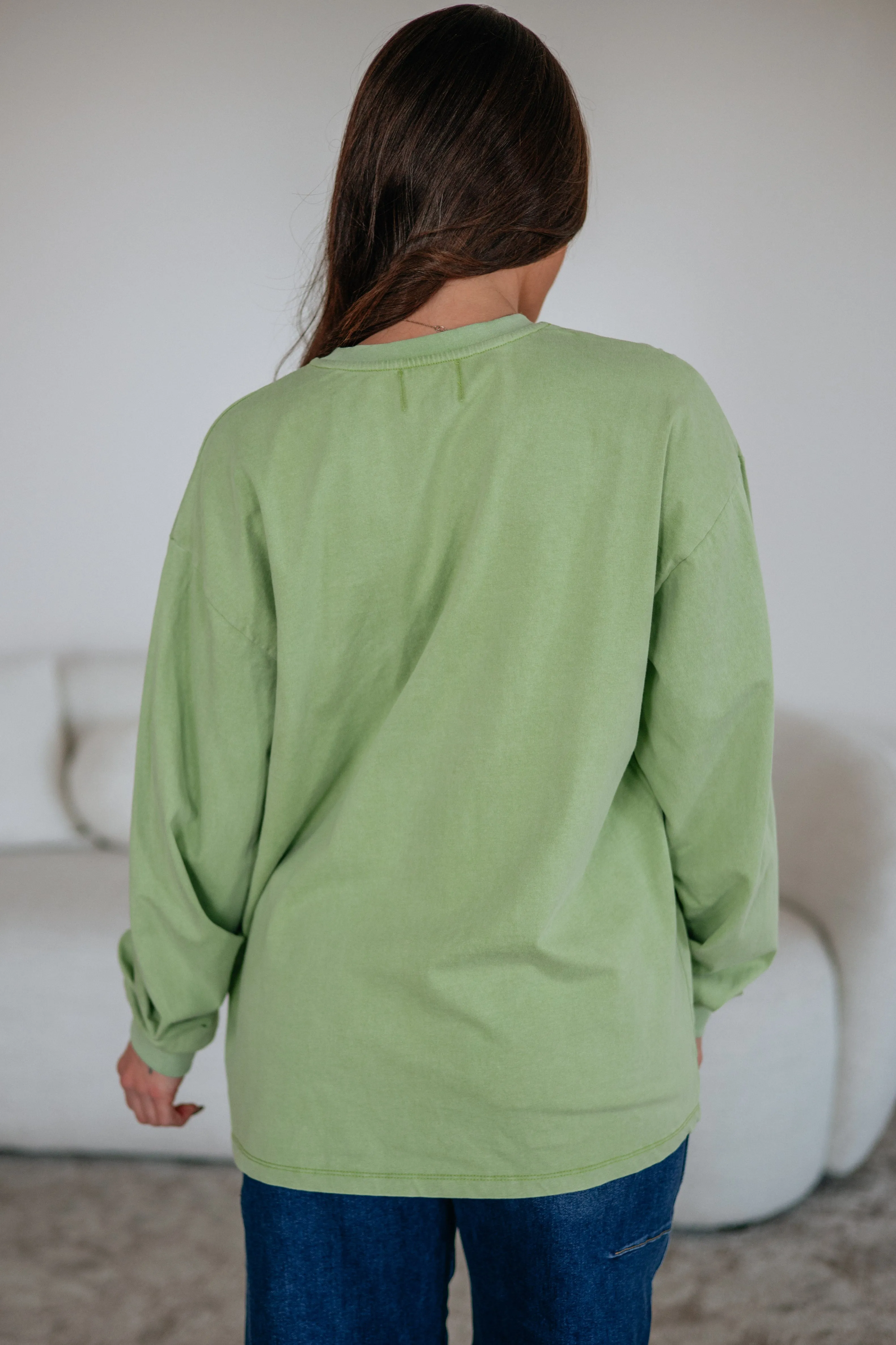 Kacey Washed Long Sleeve sold by Wild Oak Boutique product image thumbnail 5