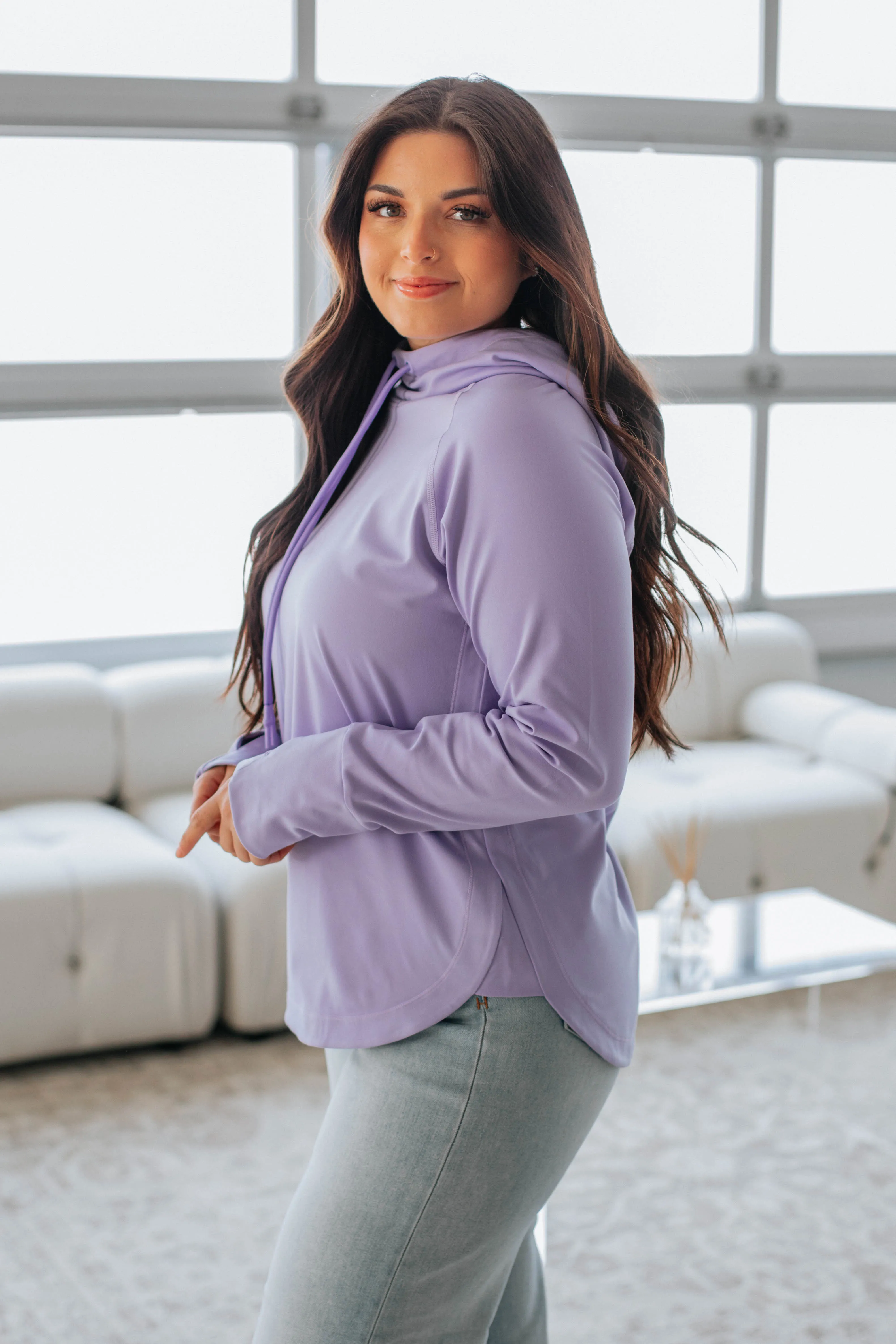 Alice Active Hoodie - Lavender sold by Wild Oak Boutique product image thumbnail 3