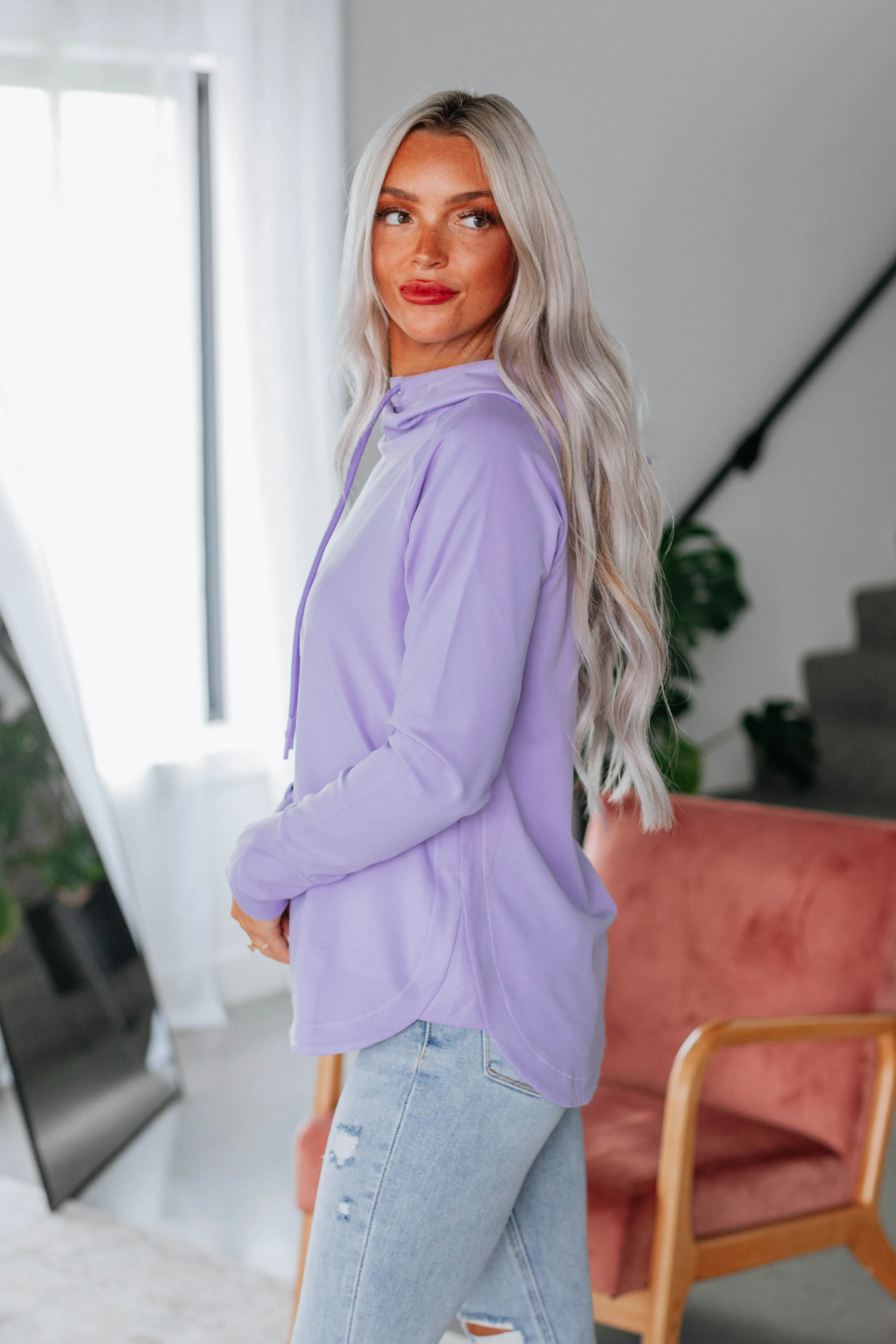 Alice Active Hoodie - Lavender sold by Wild Oak Boutique product image thumbnail 2