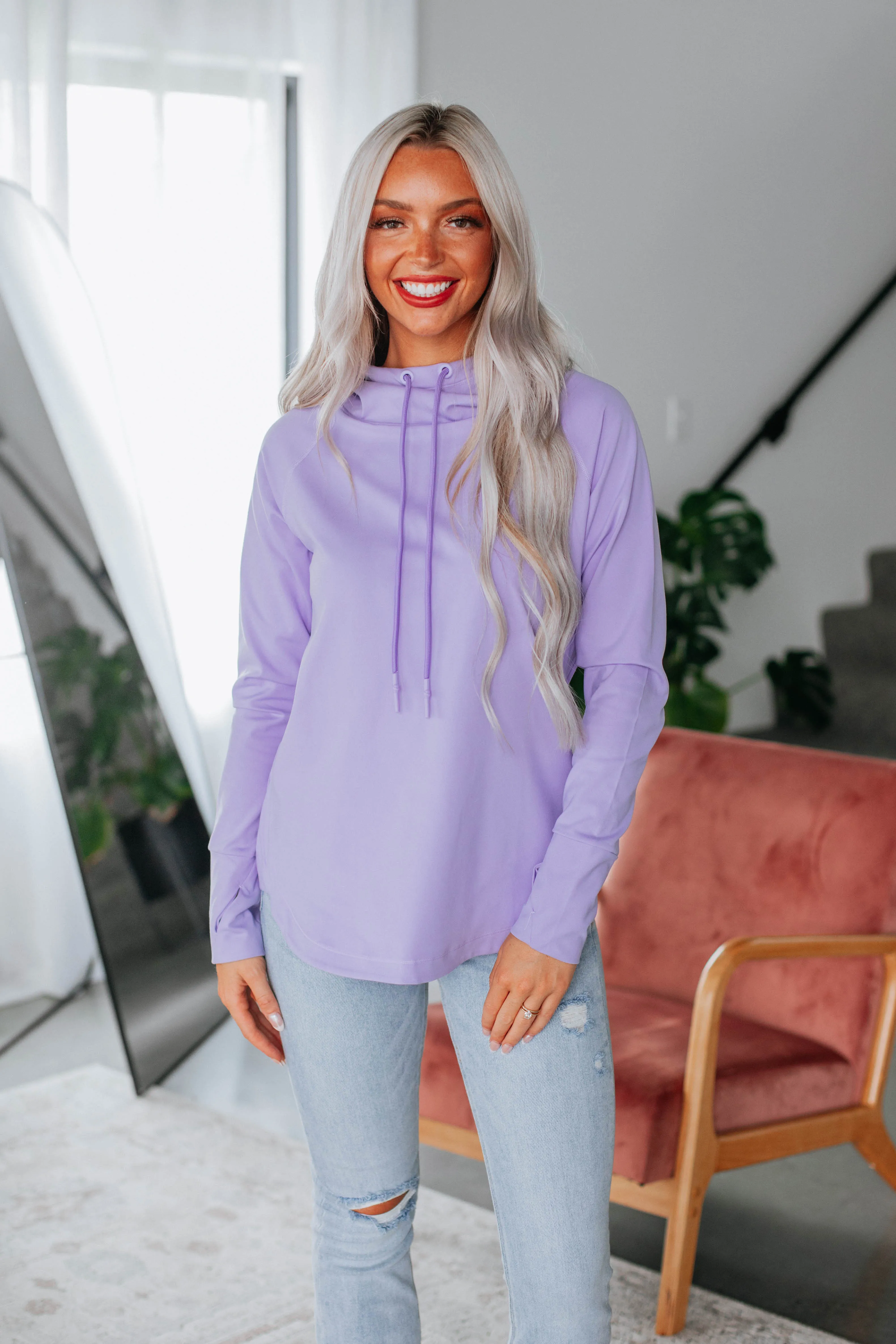 Alice Active Hoodie - Lavender sold by Wild Oak Boutique product image thumbnail 5