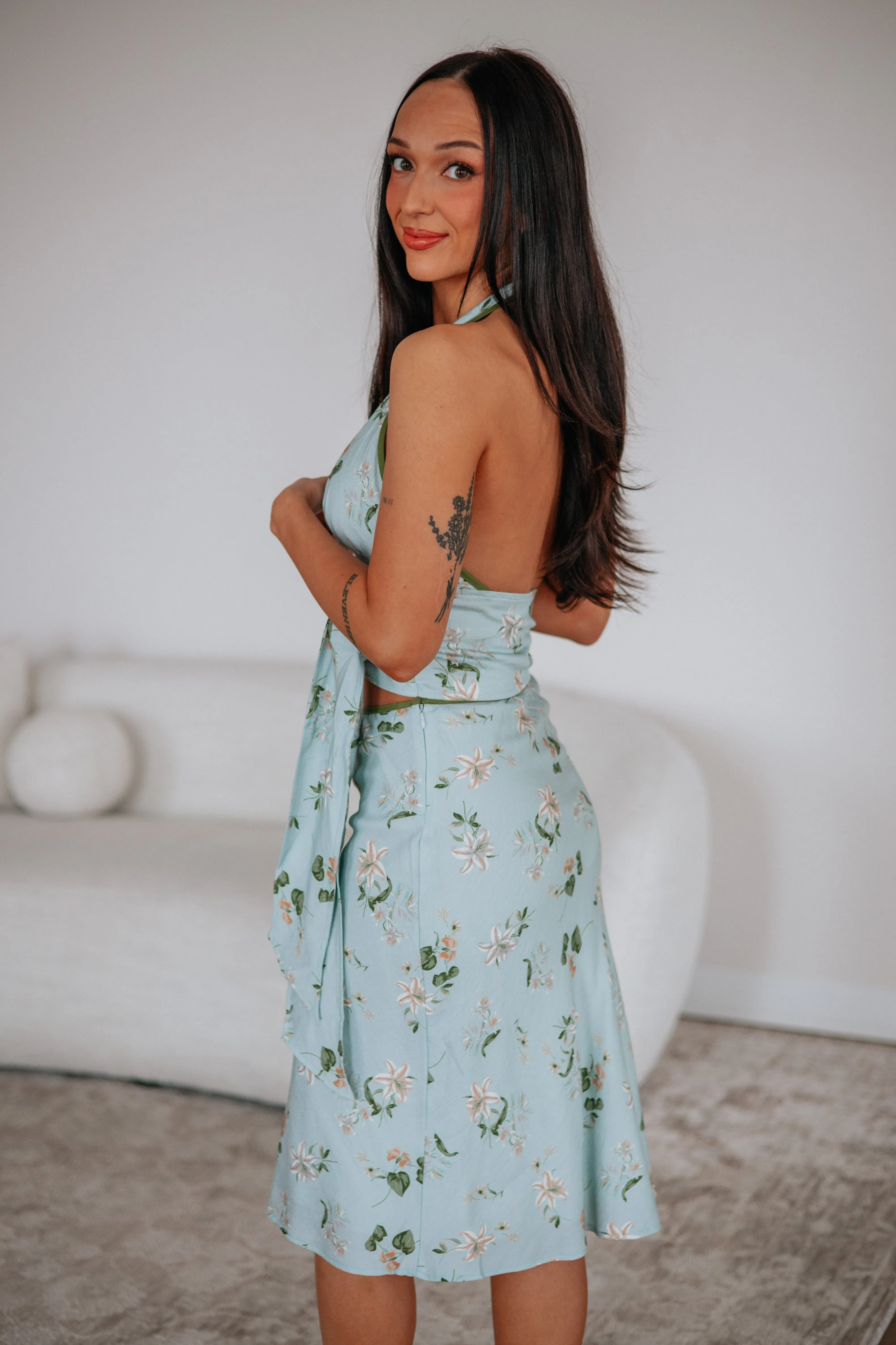 Spring Fling Halter Top sold by Wild Oak Boutique product image thumbnail 5