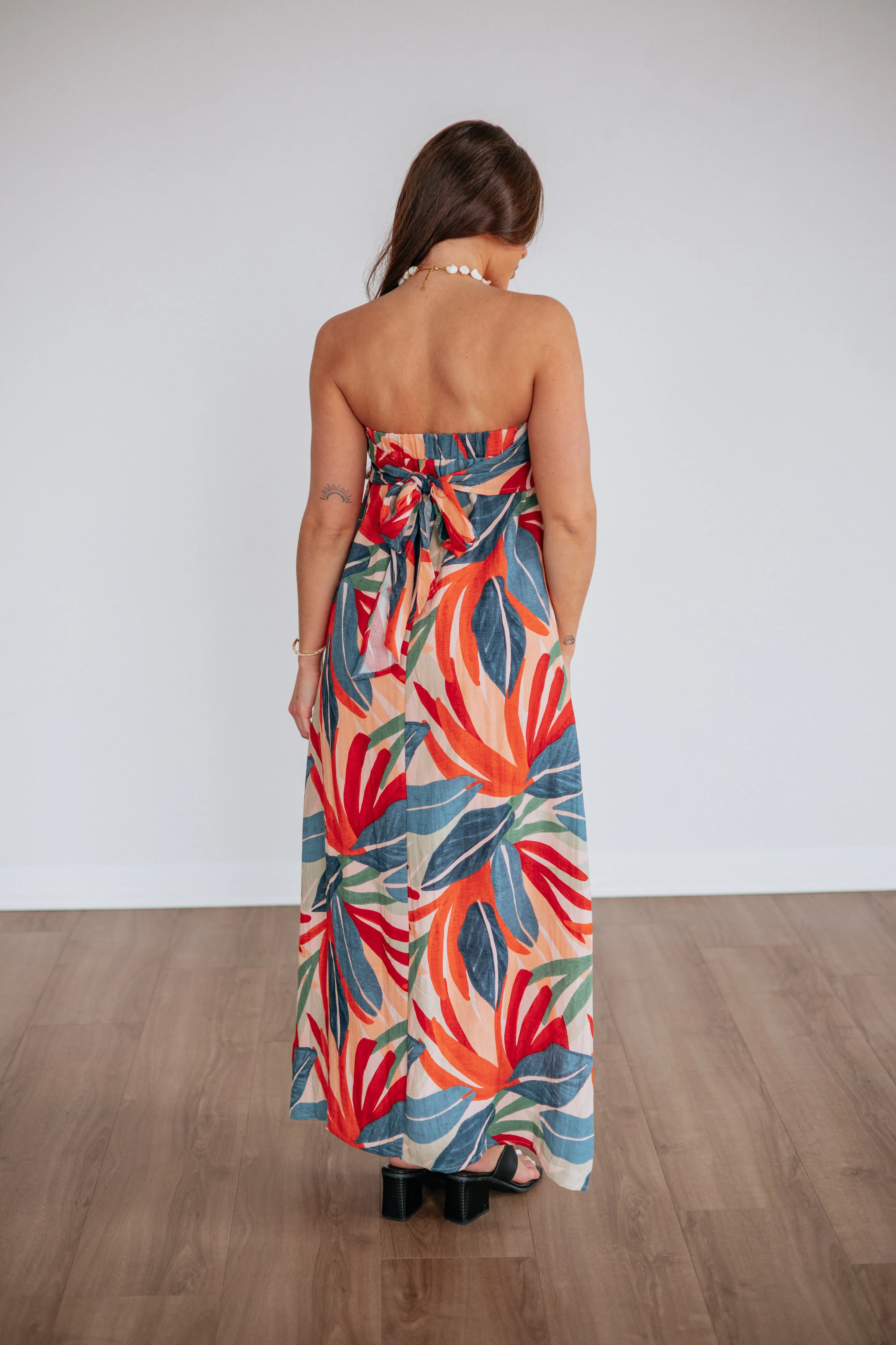 Tropic Escape Maxi Dress sold by Wild Oak Boutique product image thumbnail 5
