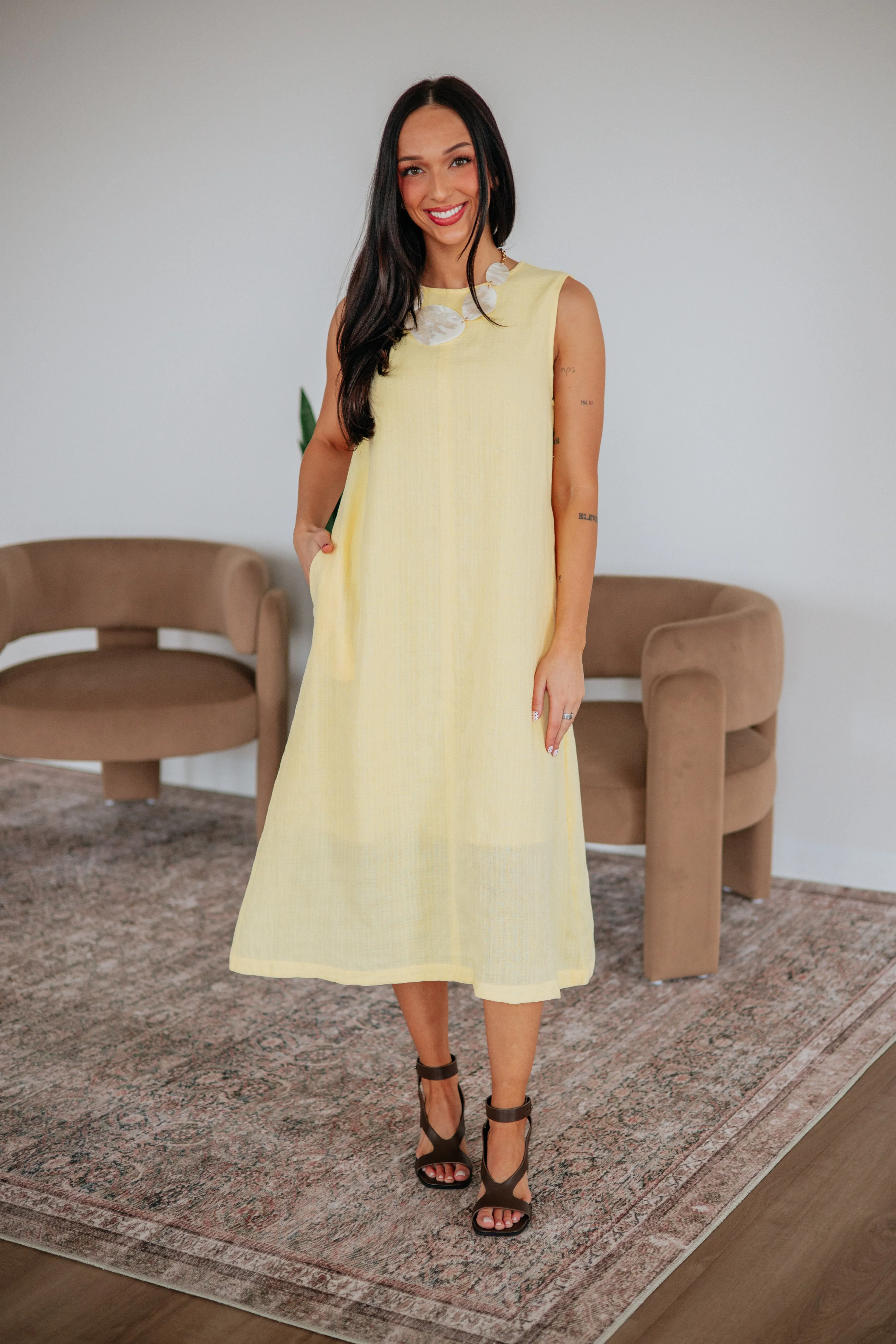 Marni Midi Dress sold by Wild Oak Boutique