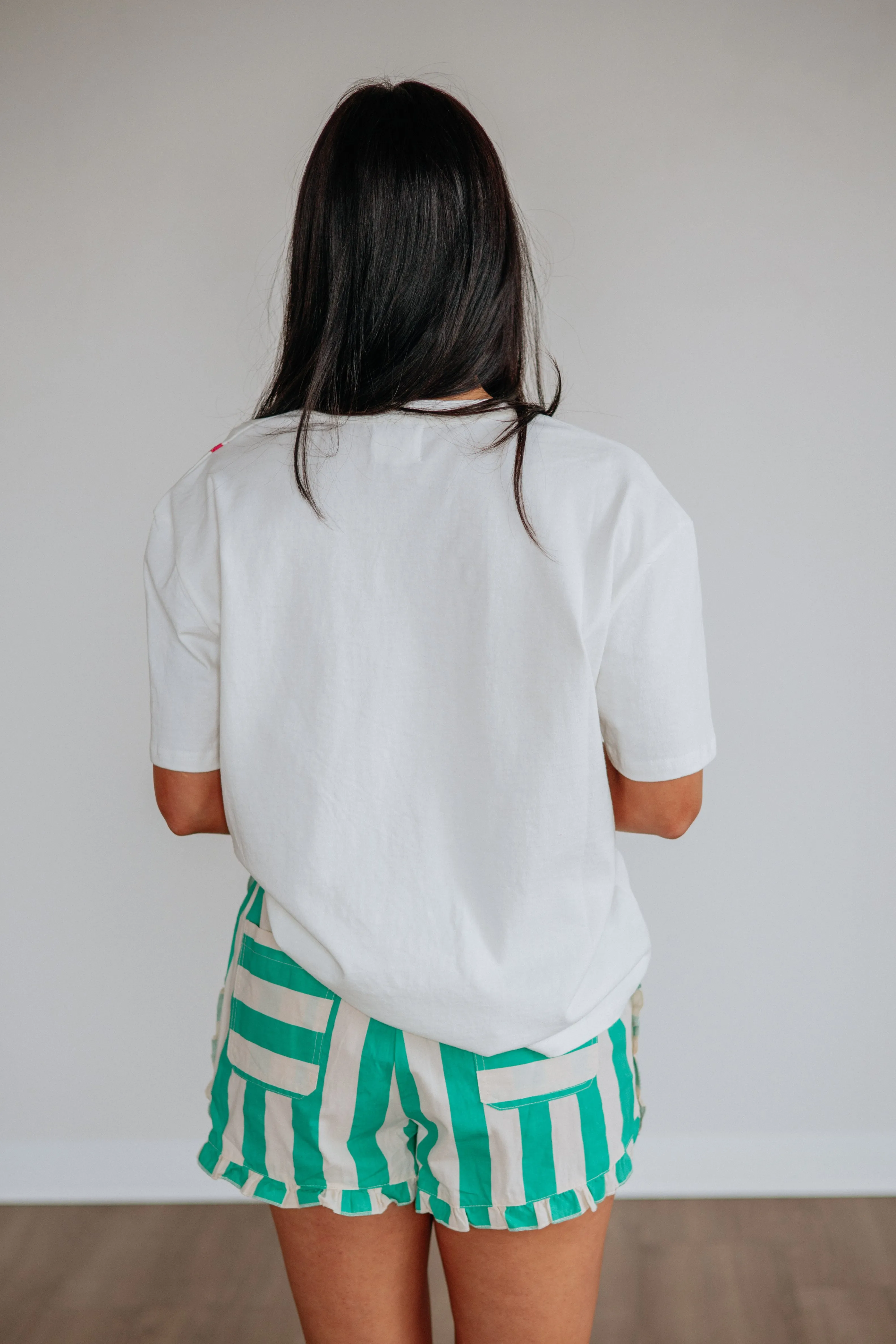 Dana Striped Shorts sold by Wild Oak Boutique product image thumbnail 4