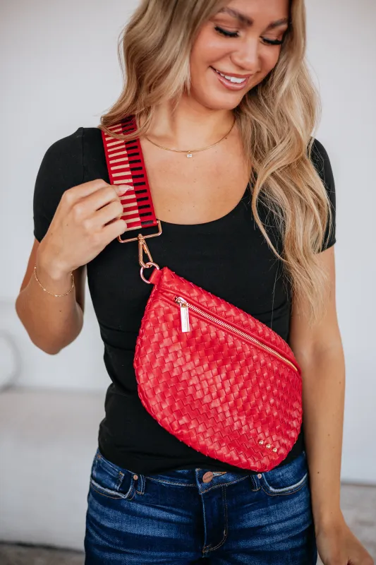 Patsy Bum Bag - Cherry made by Wild Oak Boutique