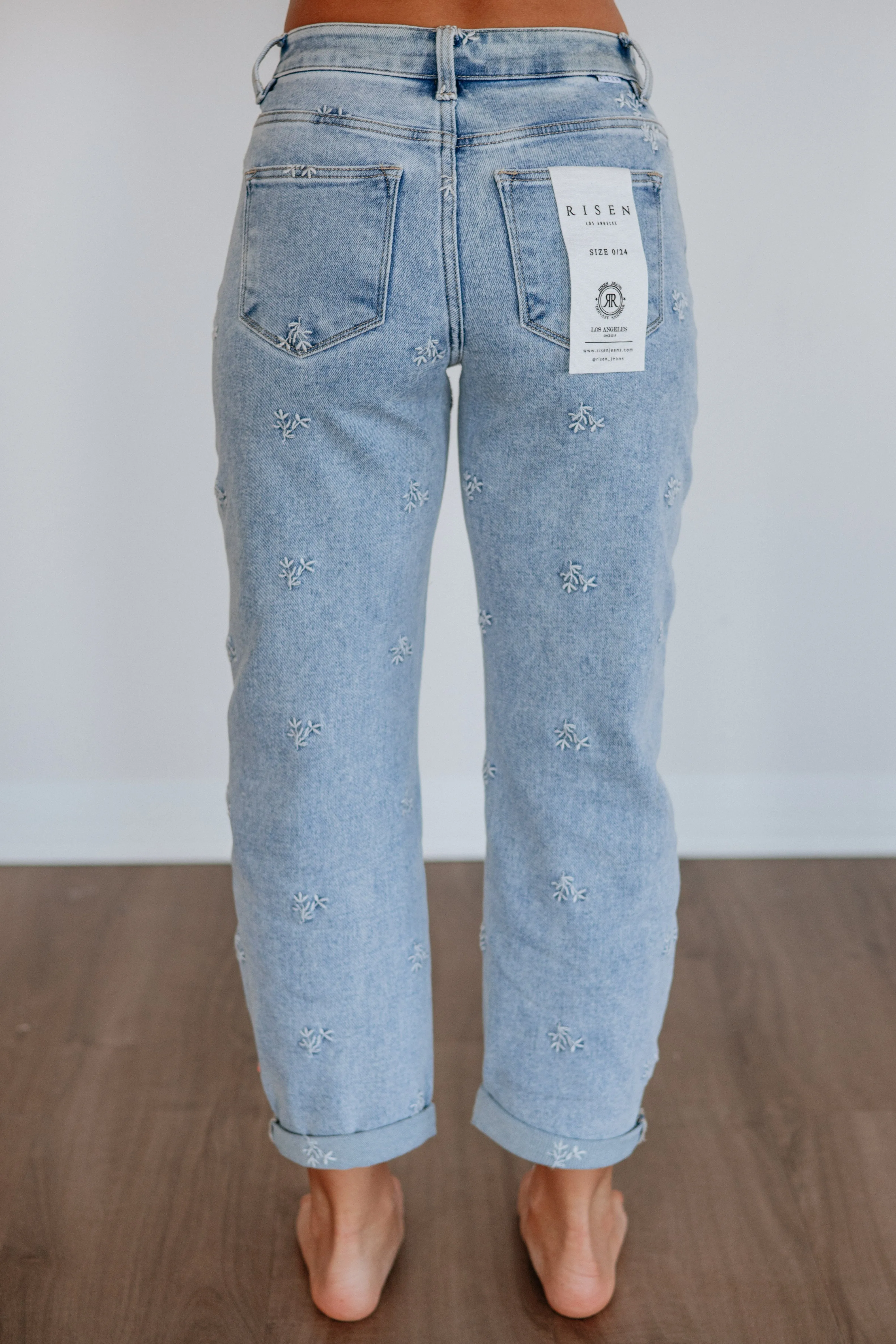 Makayla Risen Jeans sold by Wild Oak Boutique product image thumbnail 4