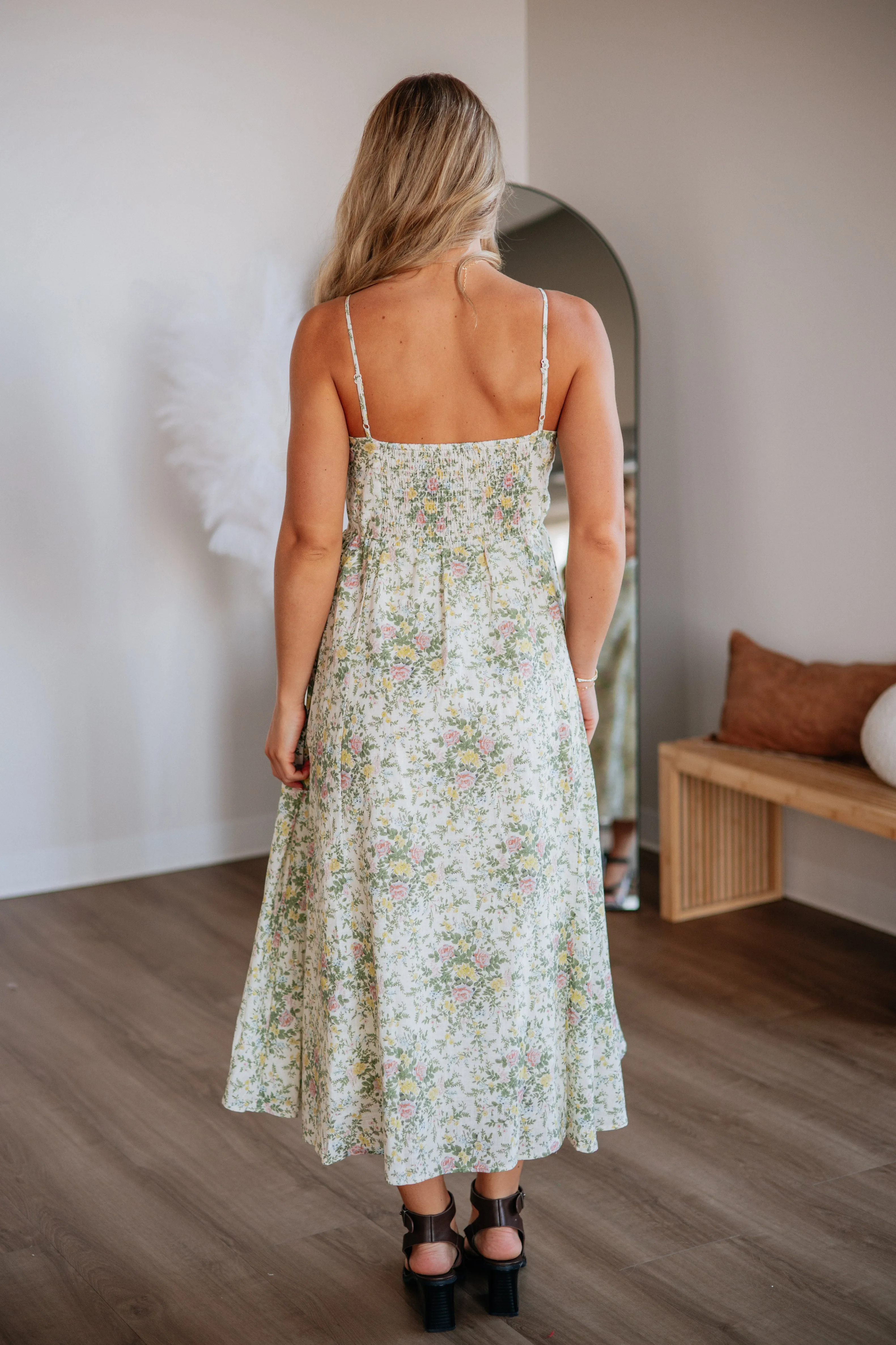 Adela Floral Dress sold by Wild Oak Boutique product image thumbnail 5