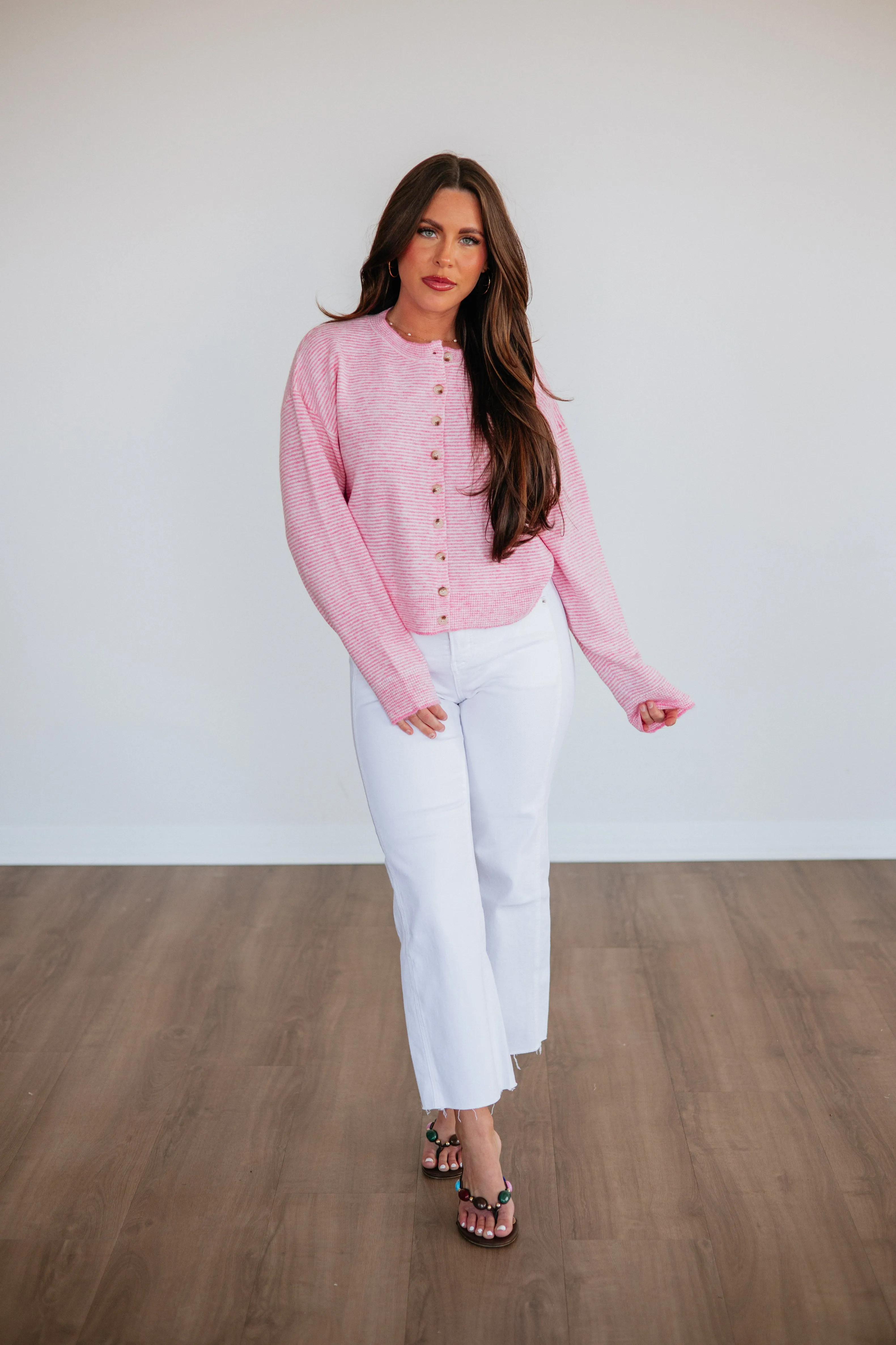 Julia Striped Cardigan sold by Wild Oak Boutique product image thumbnail 2