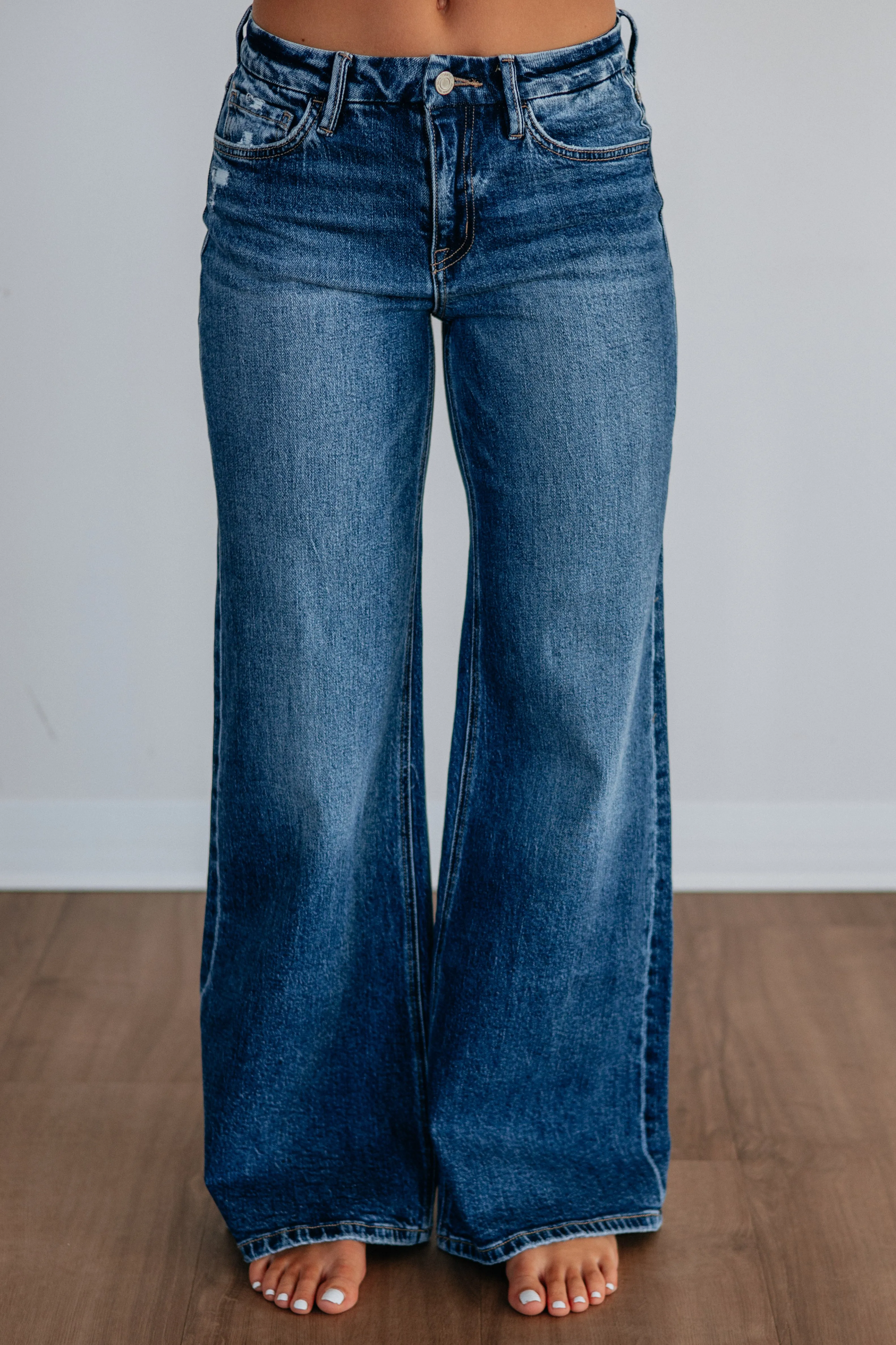 Olivia Vervet Jeans - Blissful sold by Wild Oak Boutique product image thumbnail 3