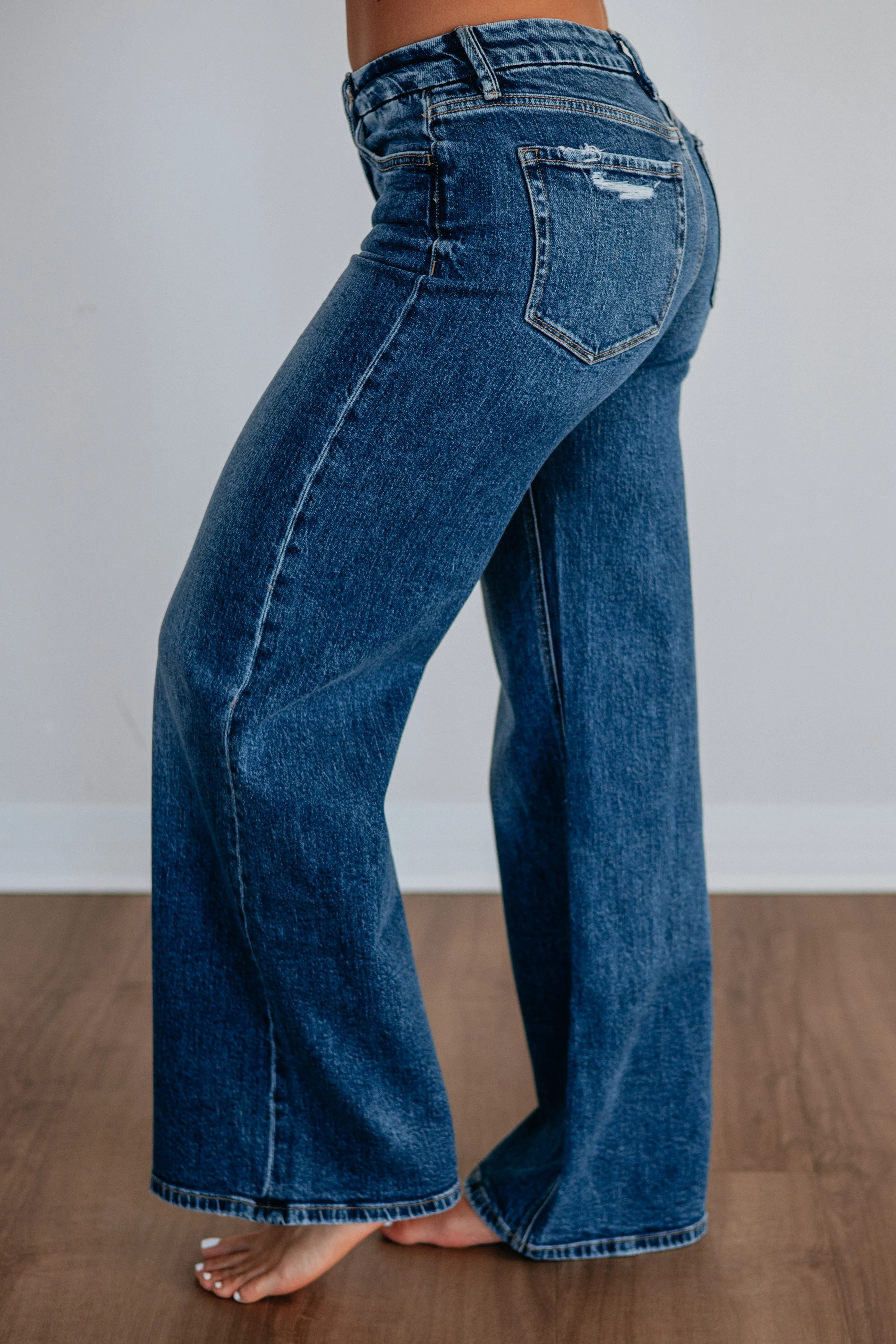 Olivia Vervet Jeans - Blissful sold by Wild Oak Boutique product image thumbnail 2
