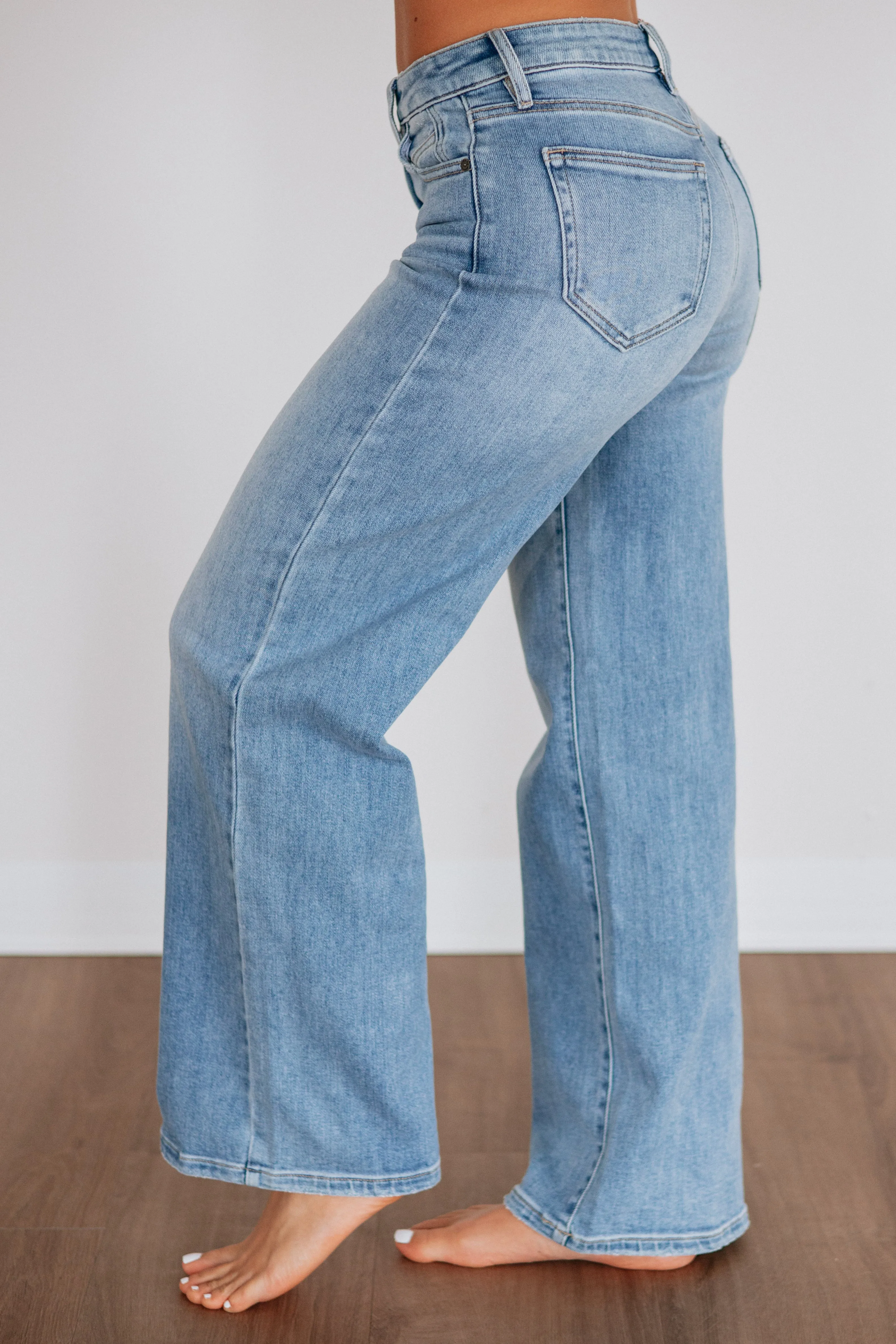 Nori Hidden Jeans - Free Spirit sold by Wild Oak Boutique product image thumbnail 2