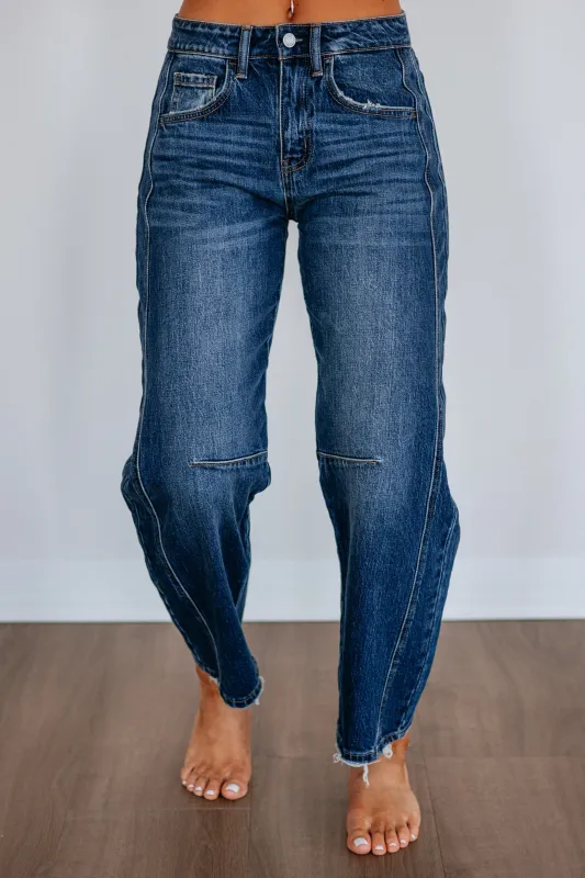 Kate Vervet Jeans - Dark Wash sold by Wild Oak Boutique