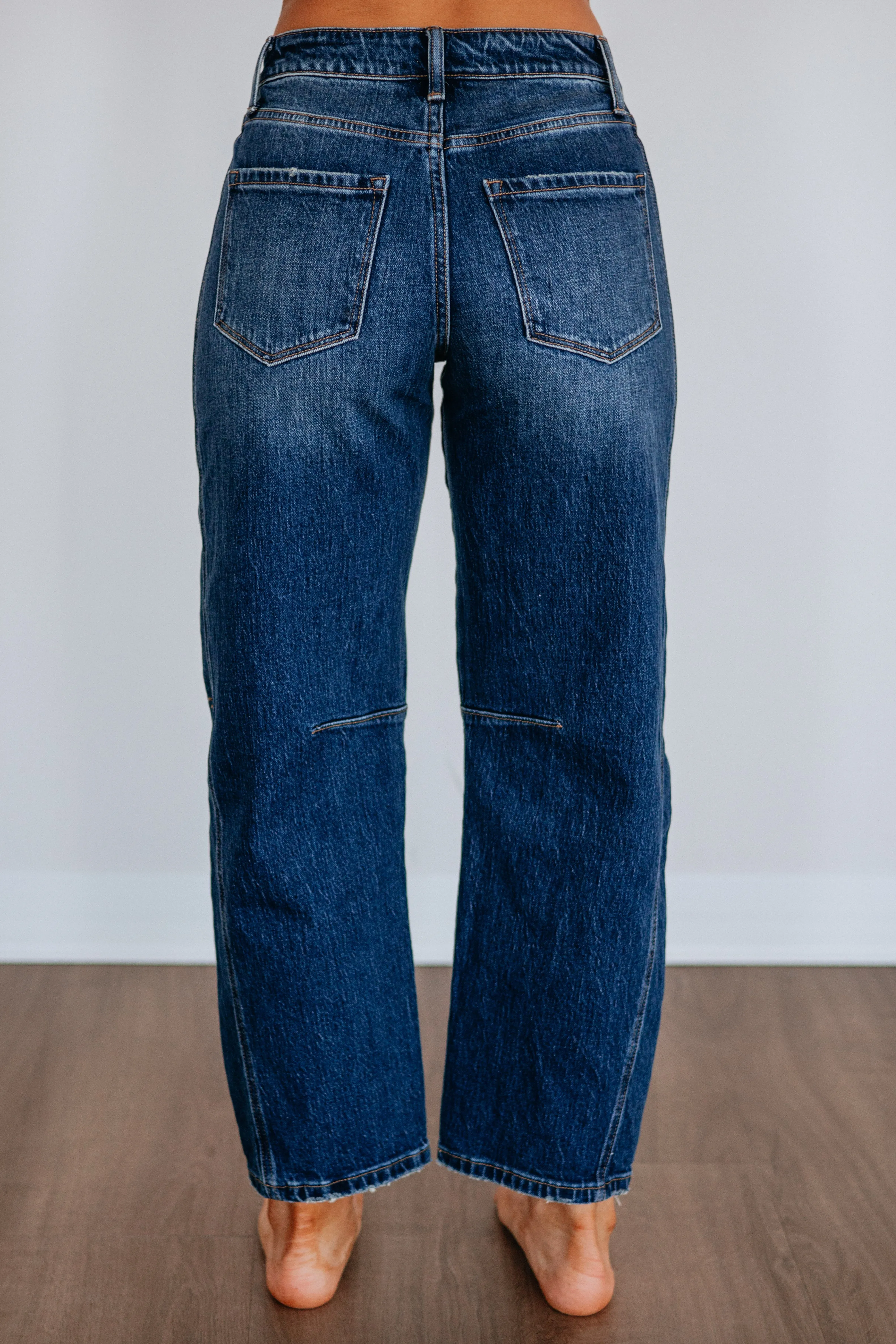 Kate Vervet Jeans - Dark Wash sold by Wild Oak Boutique product image thumbnail 4