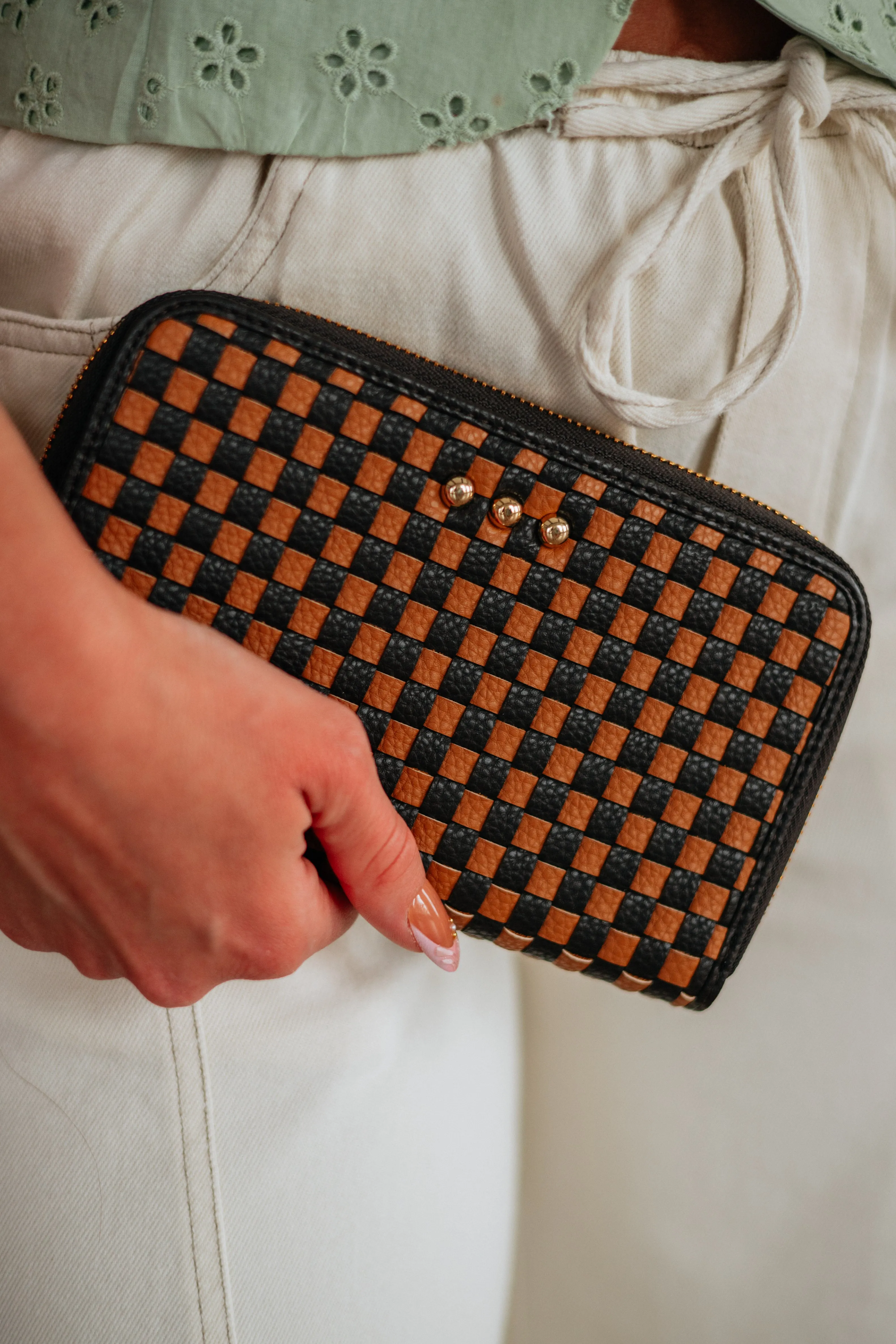 Suzette Woven Wallet sold by Wild Oak Boutique product image thumbnail 5