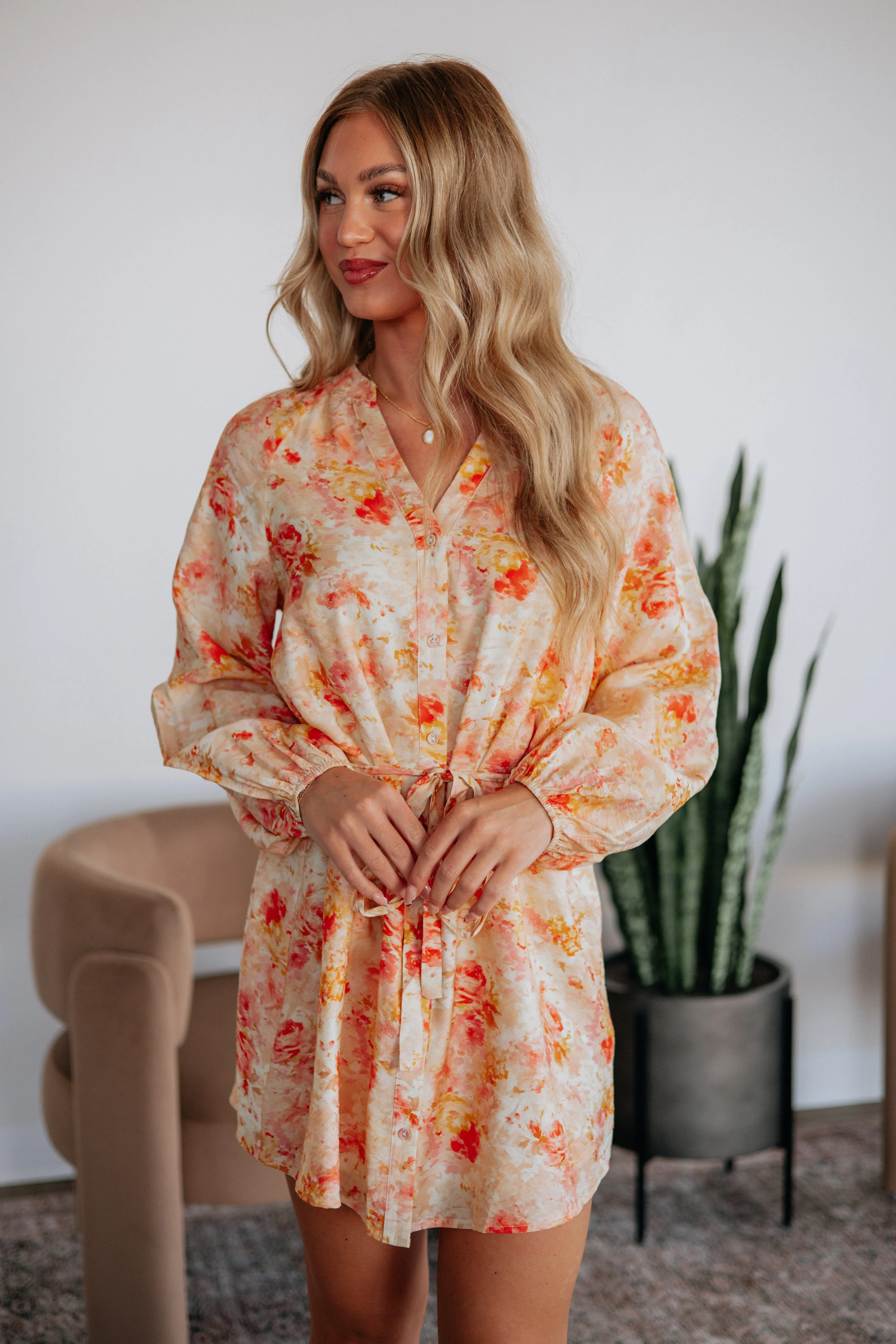 Daniela Floral Dress sold by Wild Oak Boutique product image thumbnail 4