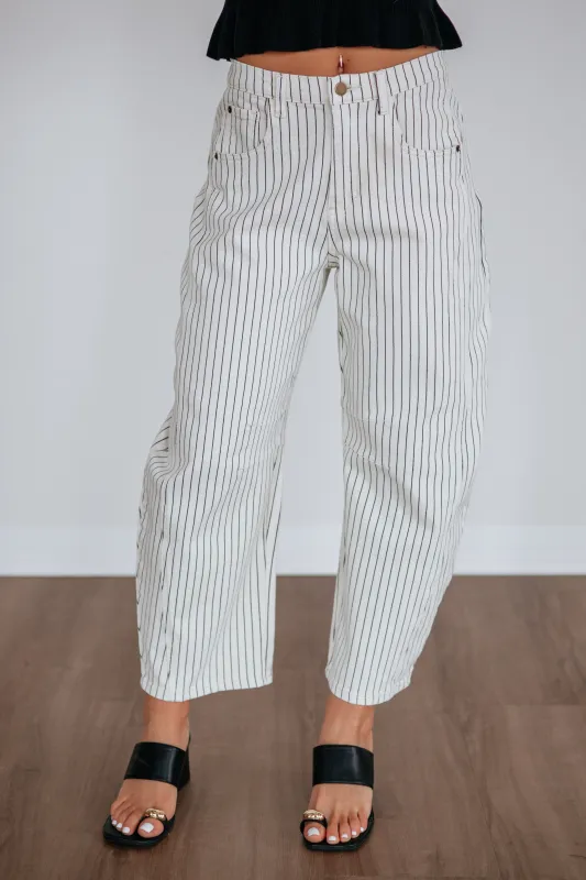 Hudson Striped Pants made by mioumuse