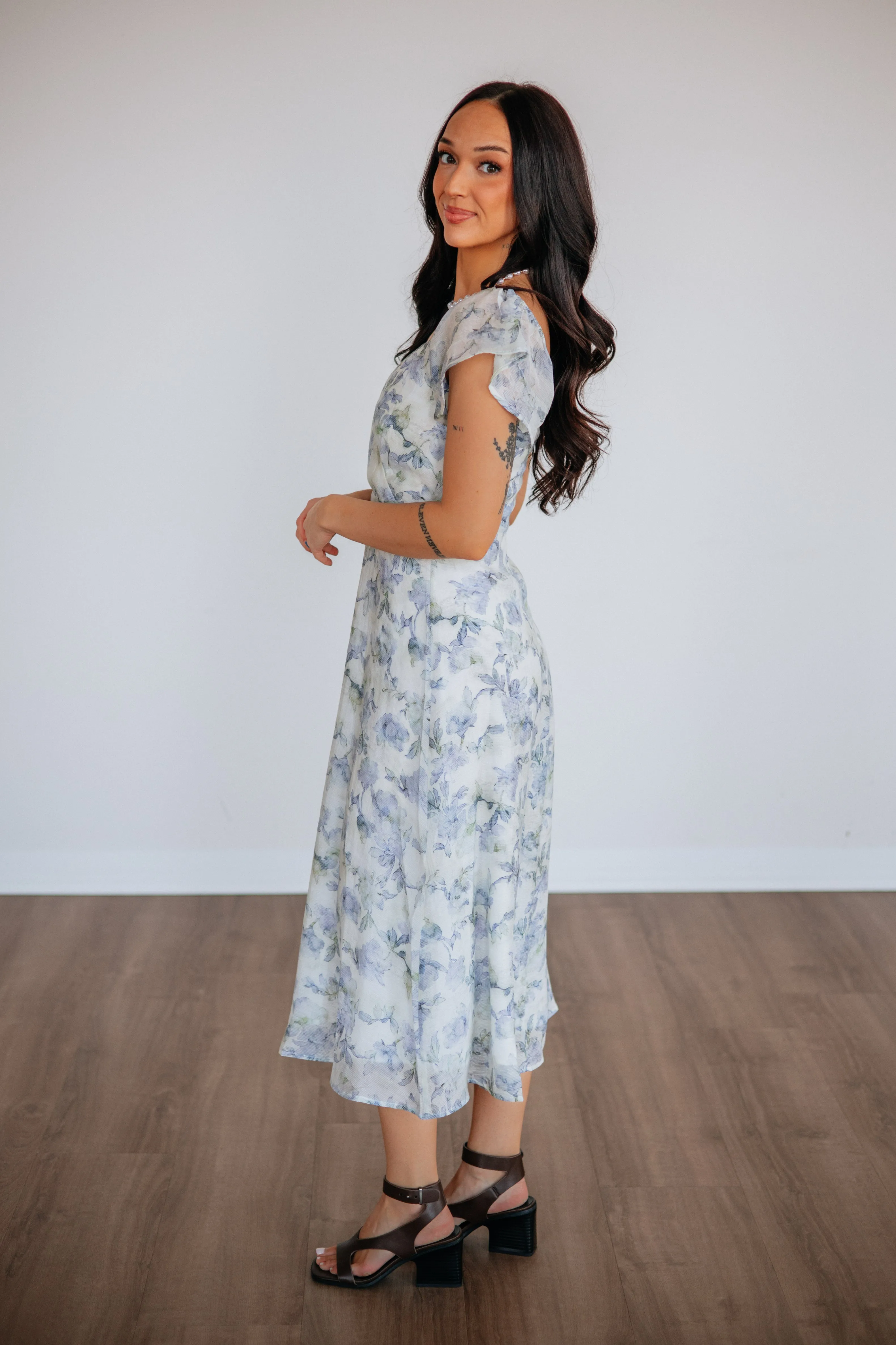 Serafina Midi Dress sold by Wild Oak Boutique product image thumbnail 3