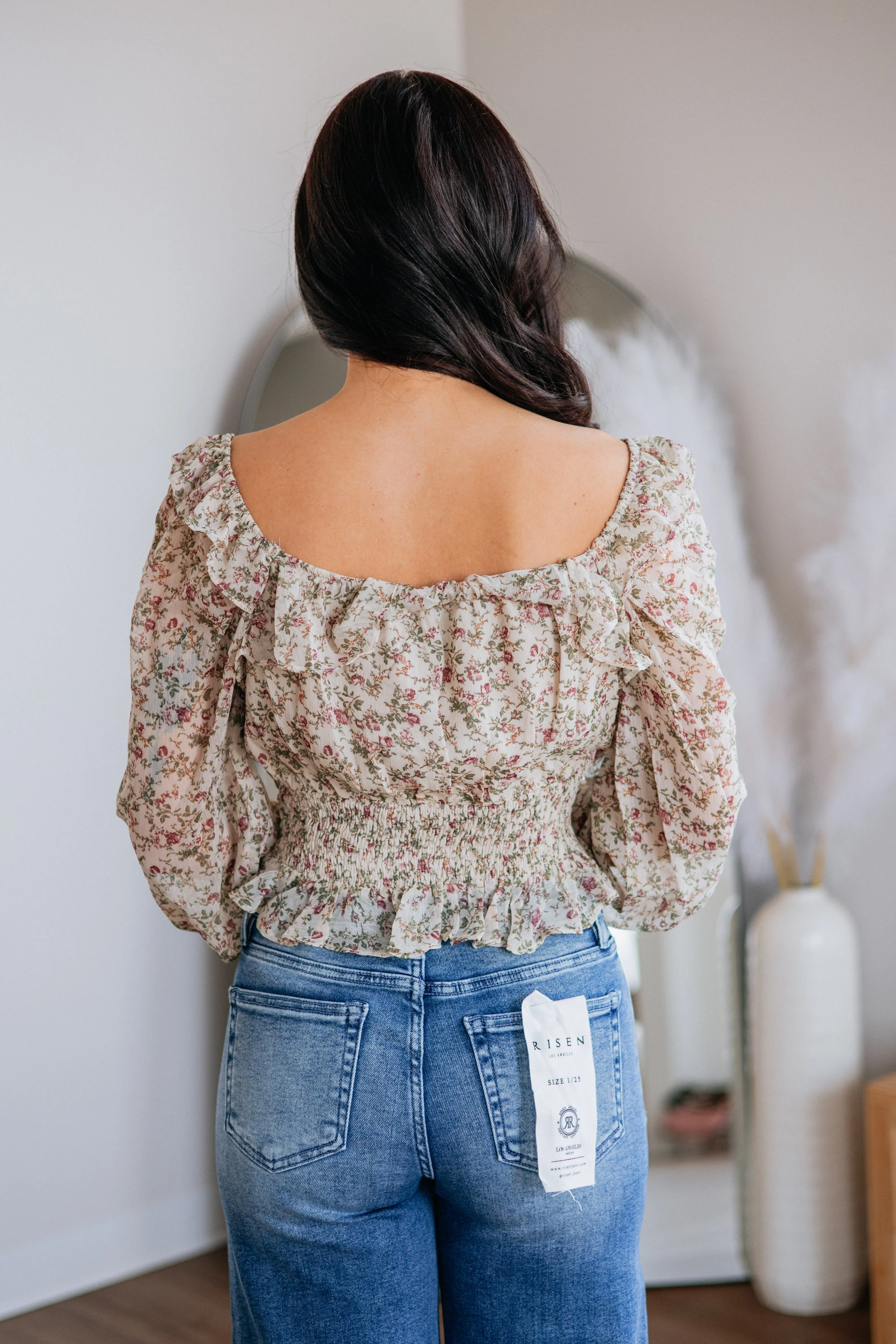 Mylla Floral Top sold by Wild Oak Boutique product image thumbnail 5