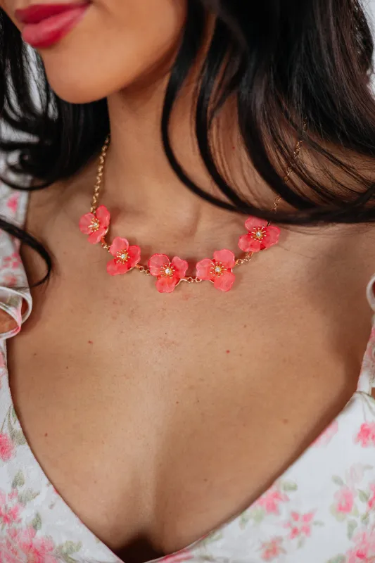 Pretty in Petals Necklace made by Wild Oak Boutique
