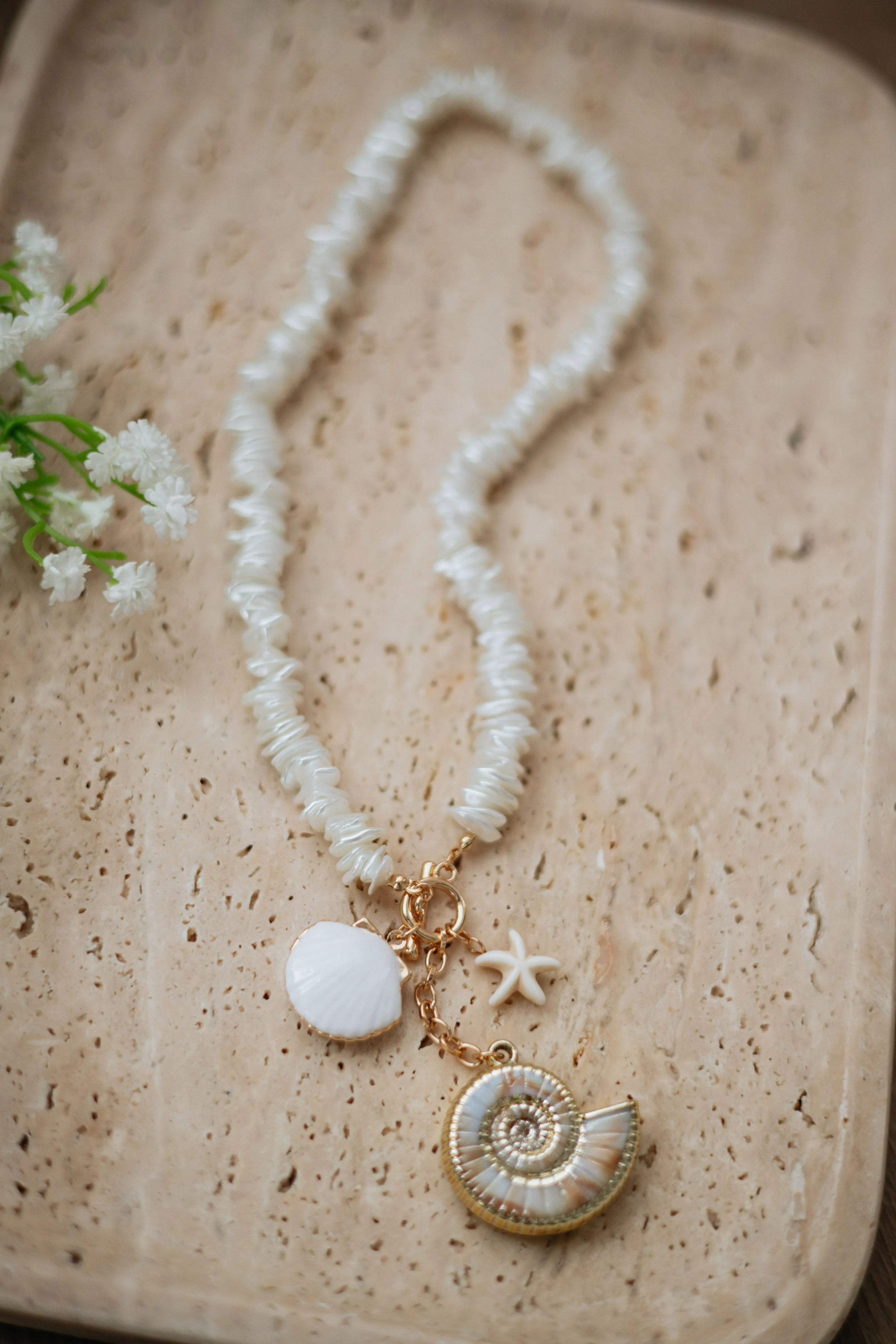 Ocean's Treasure Necklace sold by Wild Oak Boutique product image thumbnail 3