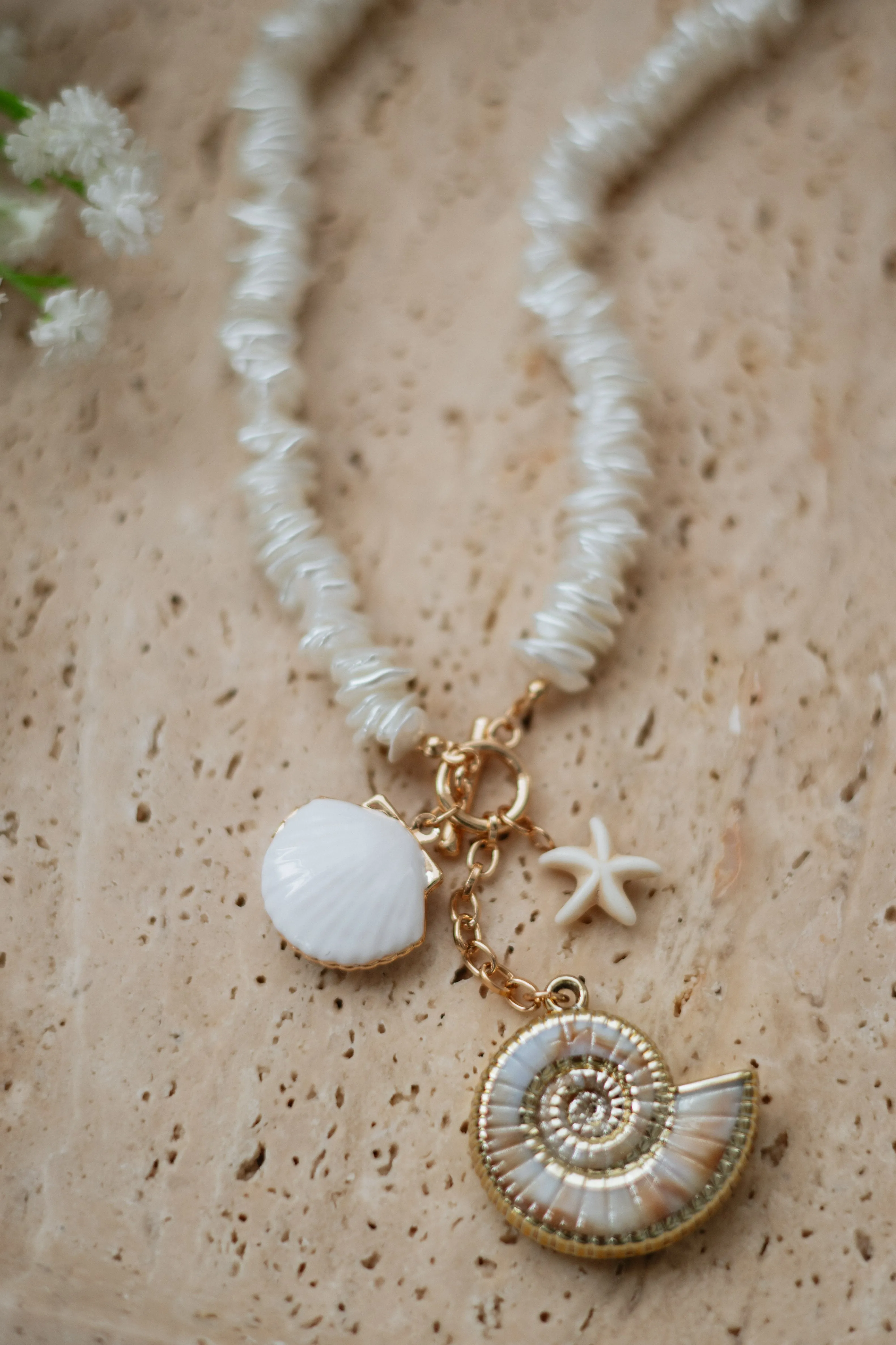 Ocean's Treasure Necklace sold by Wild Oak Boutique product image thumbnail 2