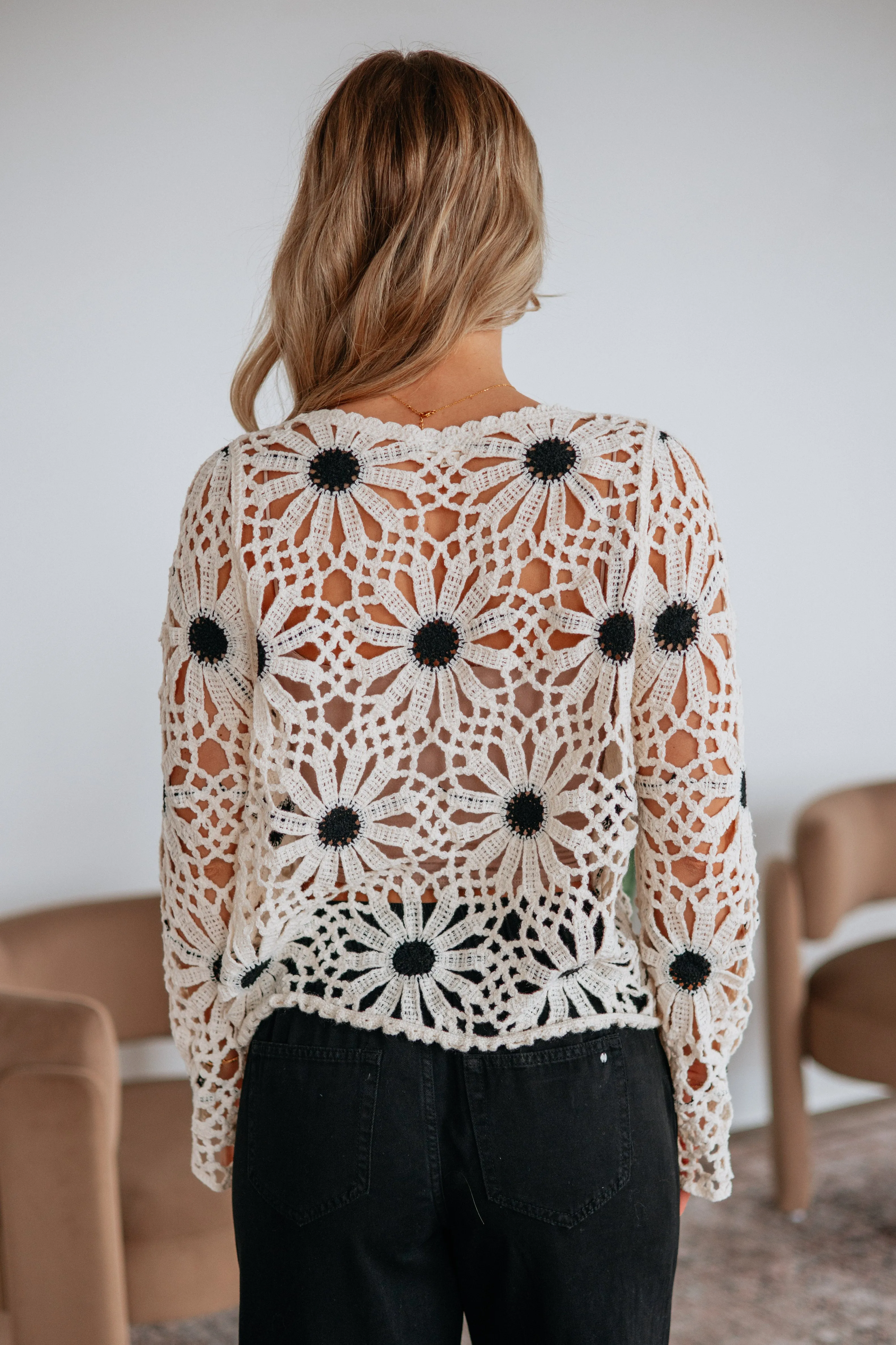 Caliah Crochet Top sold by Wild Oak Boutique product image thumbnail 5