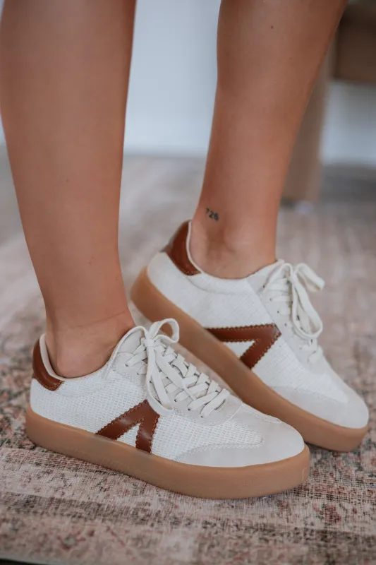 Watch Your Step Sneakers - Mocha Mix made by MIA