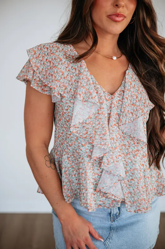Shanae Floral Top made by Wild Oak Boutique