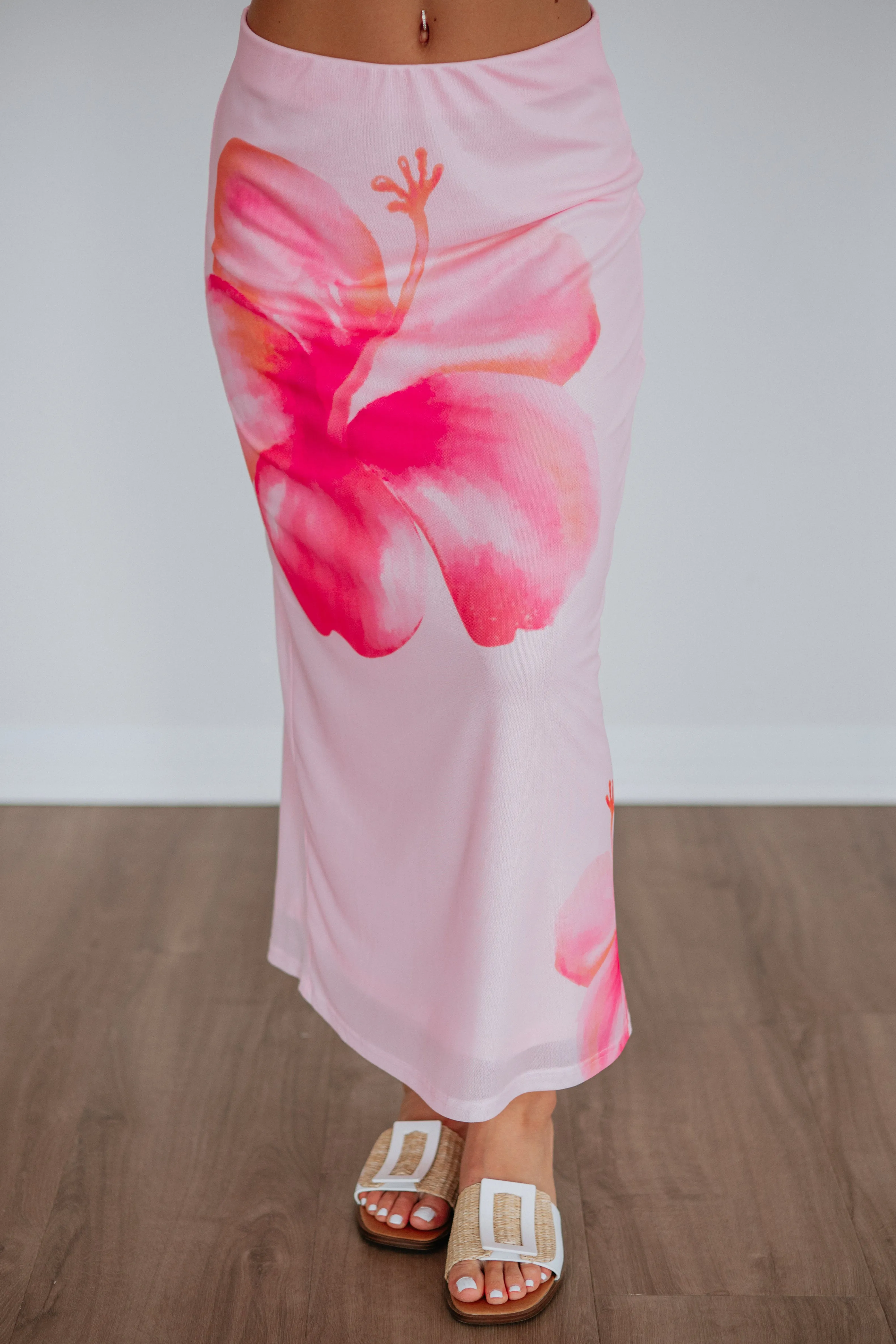 Adrianna Floral Skirt sold by Wild Oak Boutique