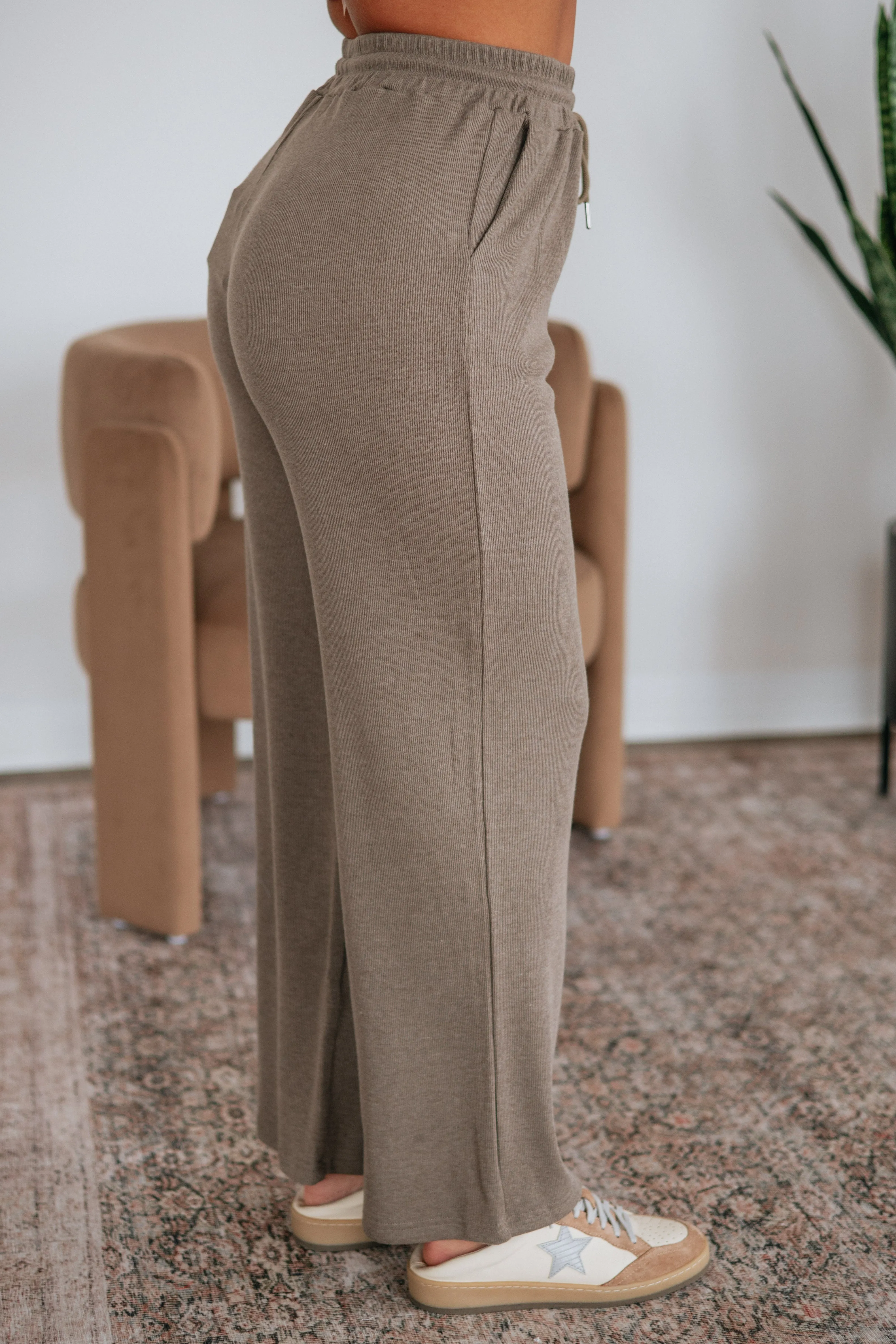 Rena Ribbed Pants sold by Wild Oak Boutique product image thumbnail 3