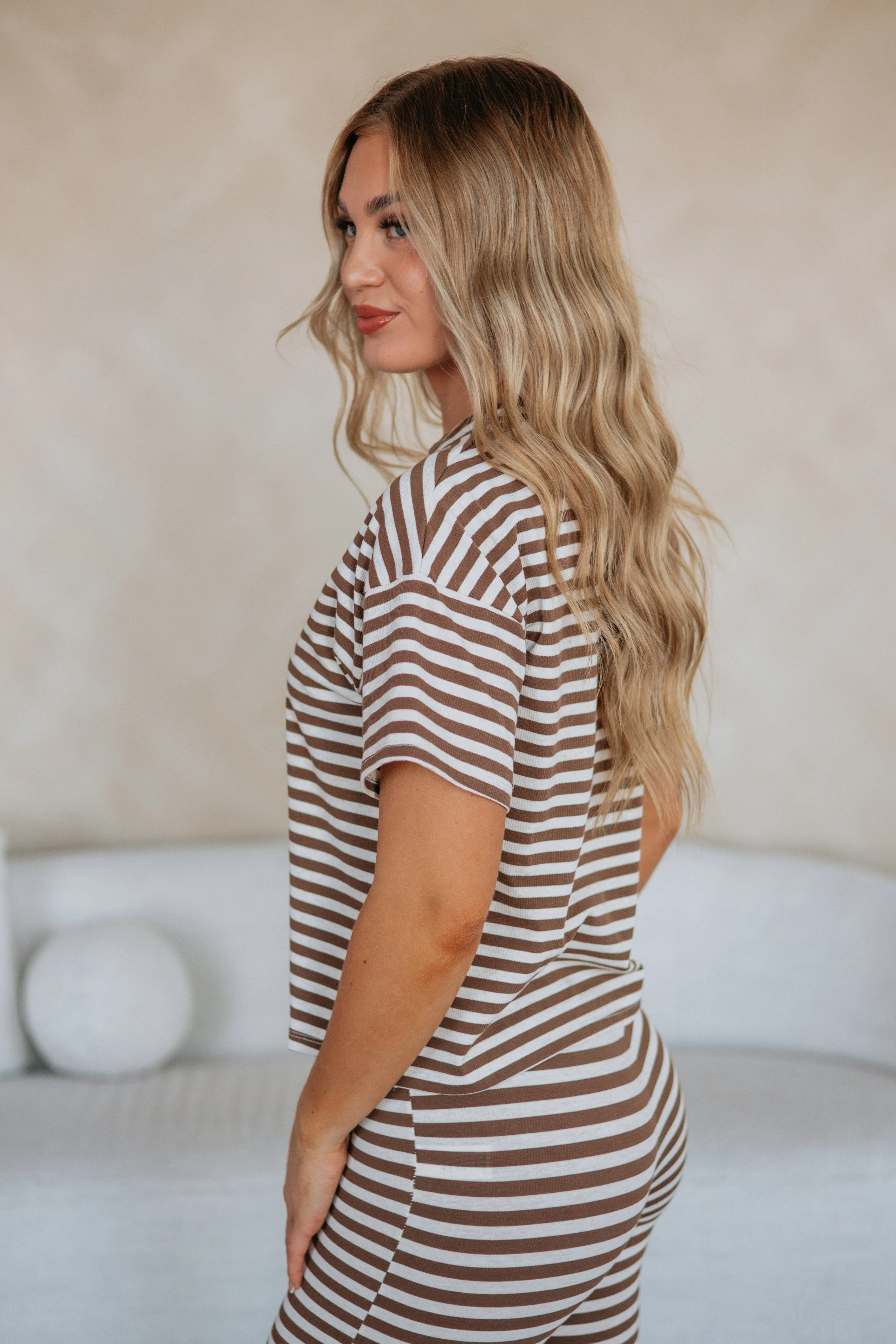 Madyson Striped Top sold by Wild Oak Boutique product image thumbnail 4
