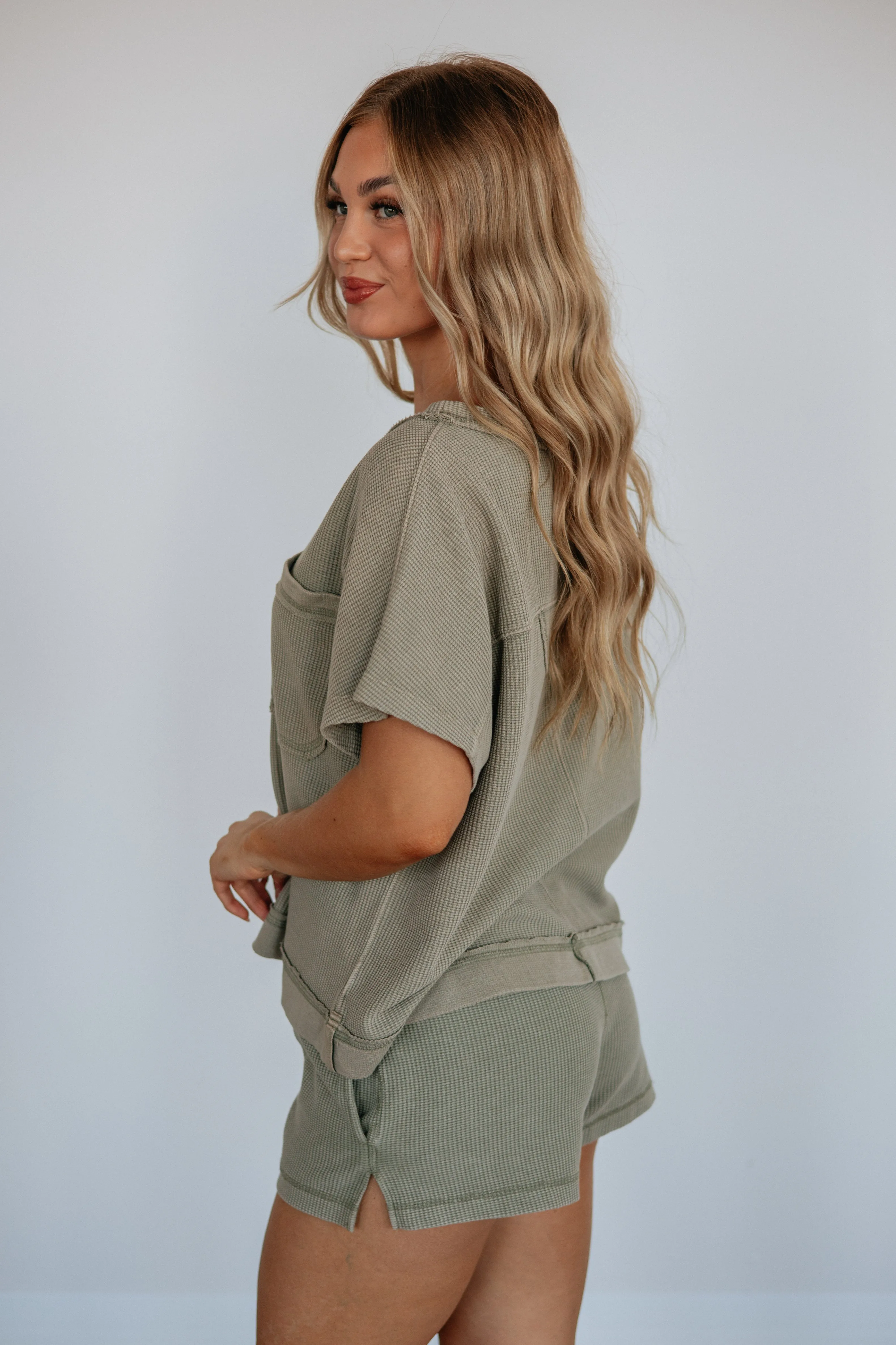 Chelcy Washed Tee sold by Wild Oak Boutique product image thumbnail 3