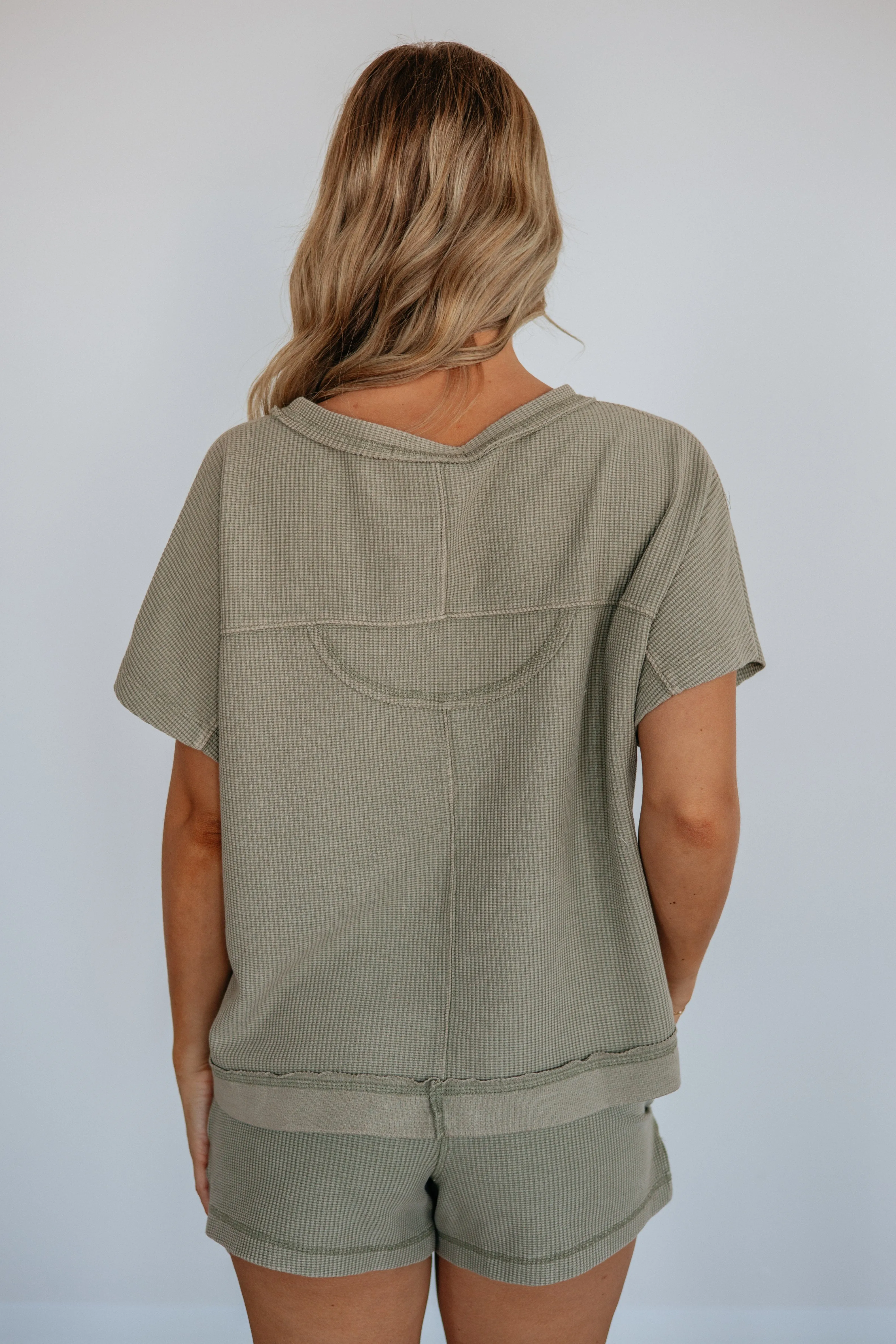 Chelcy Washed Tee sold by Wild Oak Boutique product image thumbnail 5