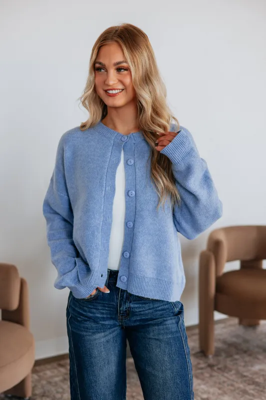 Kassi Cardigan - Cornflower Blue made by Things Between