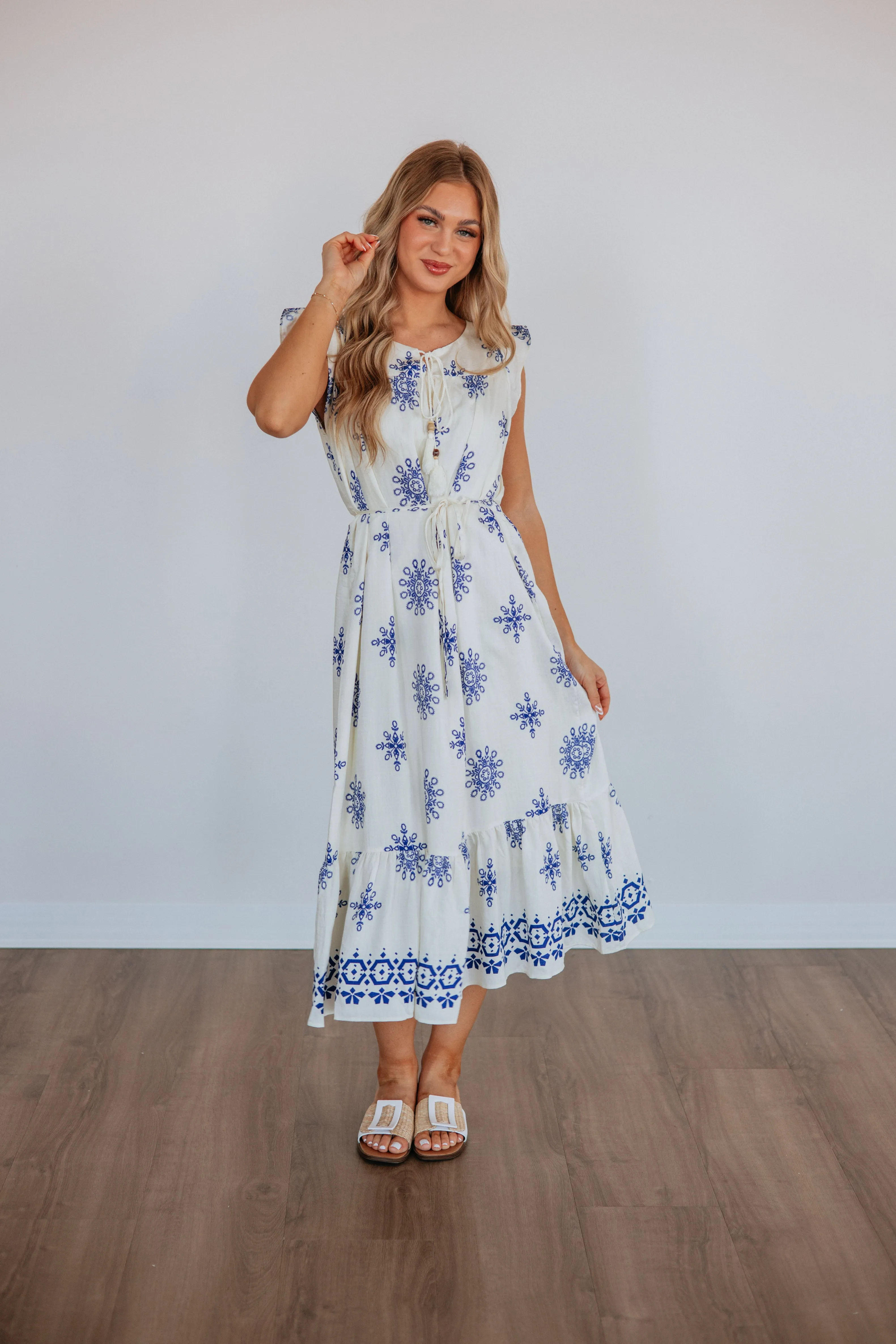 Briette Midi Dress sold by Wild Oak Boutique product image thumbnail 3