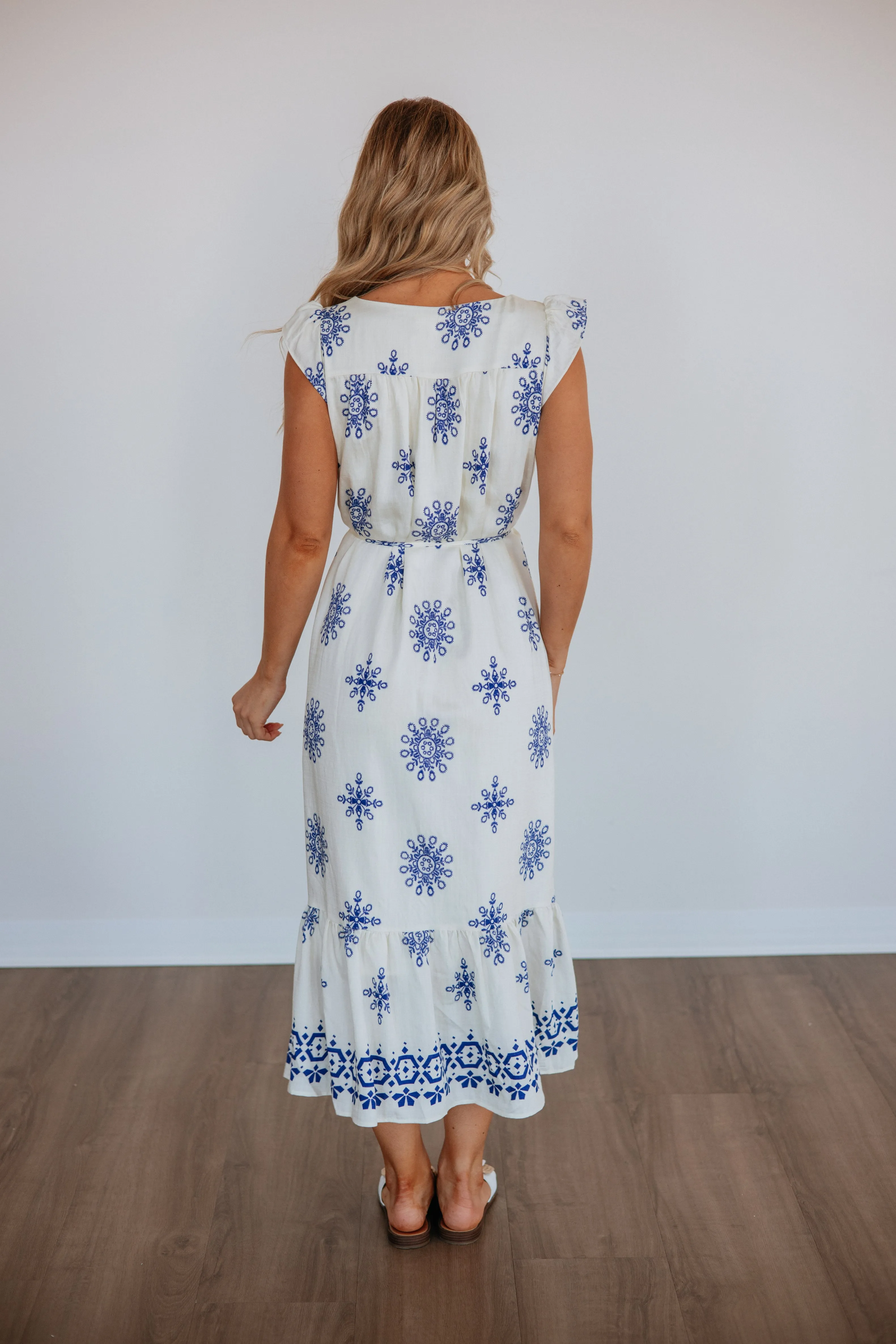 Briette Midi Dress sold by Wild Oak Boutique product image thumbnail 5