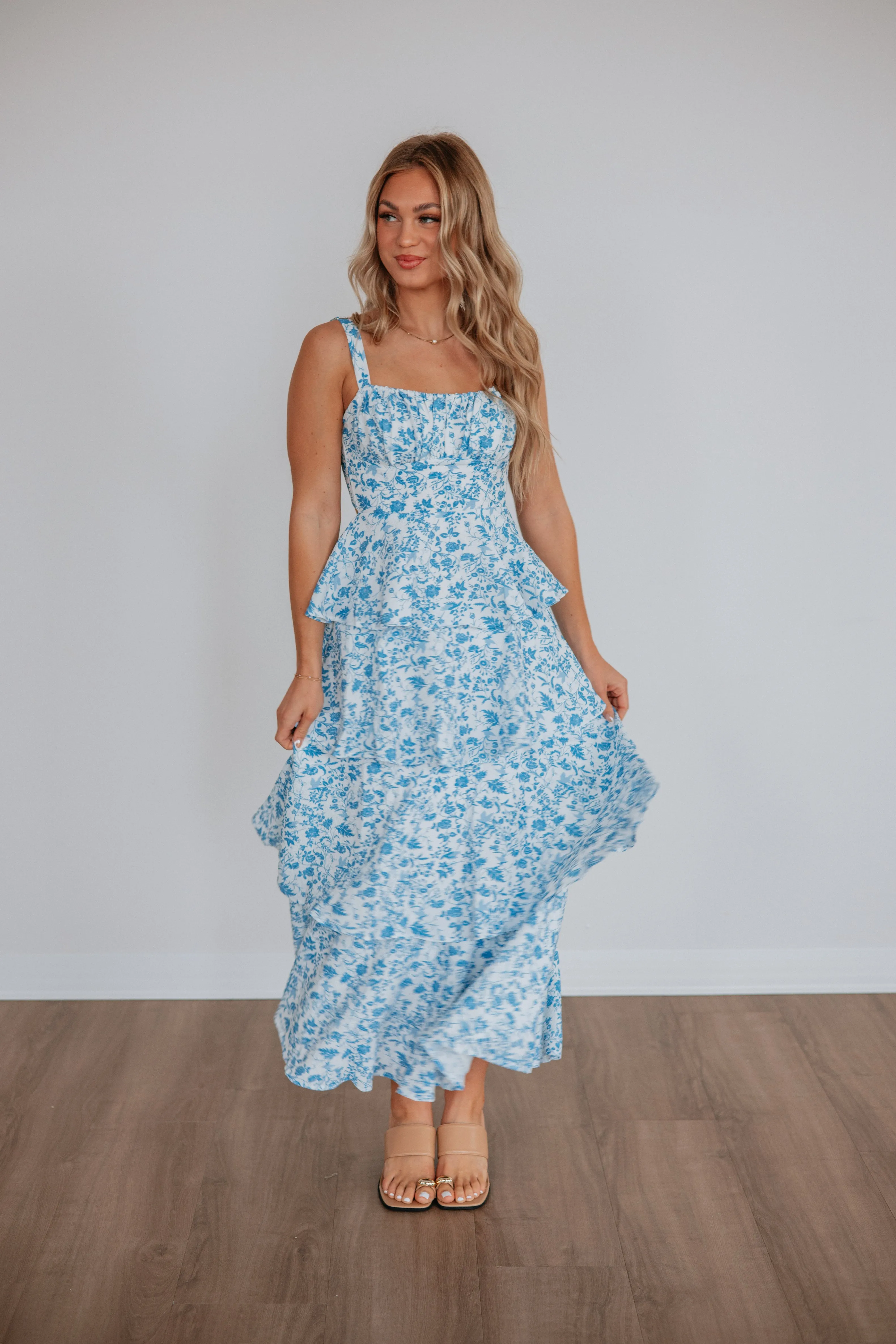 Marilyn Floral Dress sold by Wild Oak Boutique product image thumbnail 5