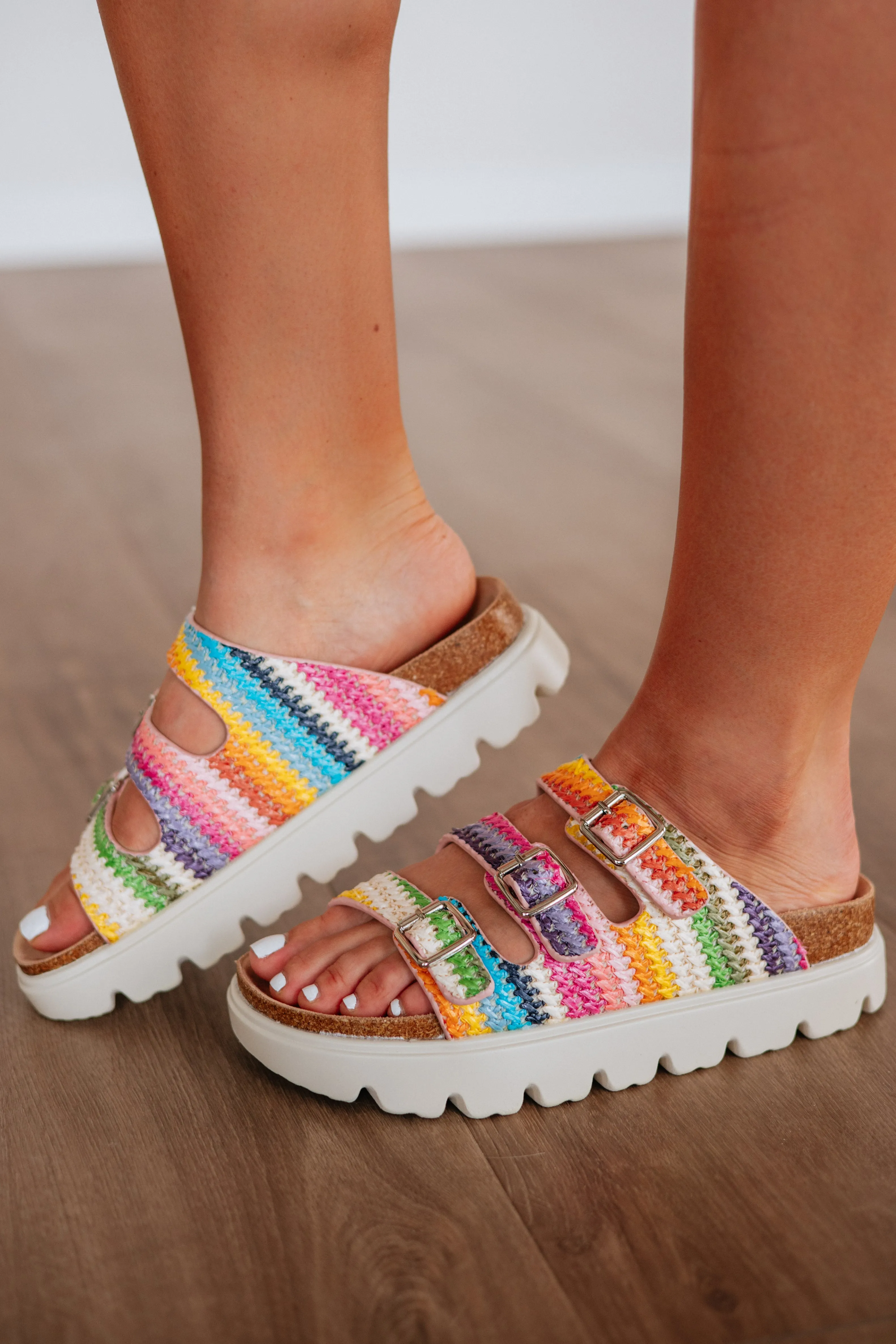 Vibrant Getaway Platform Sandals sold by Wild Oak Boutique product image thumbnail 5