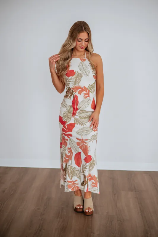 Tropical Getaway Maxi Dress made by Dress Forum