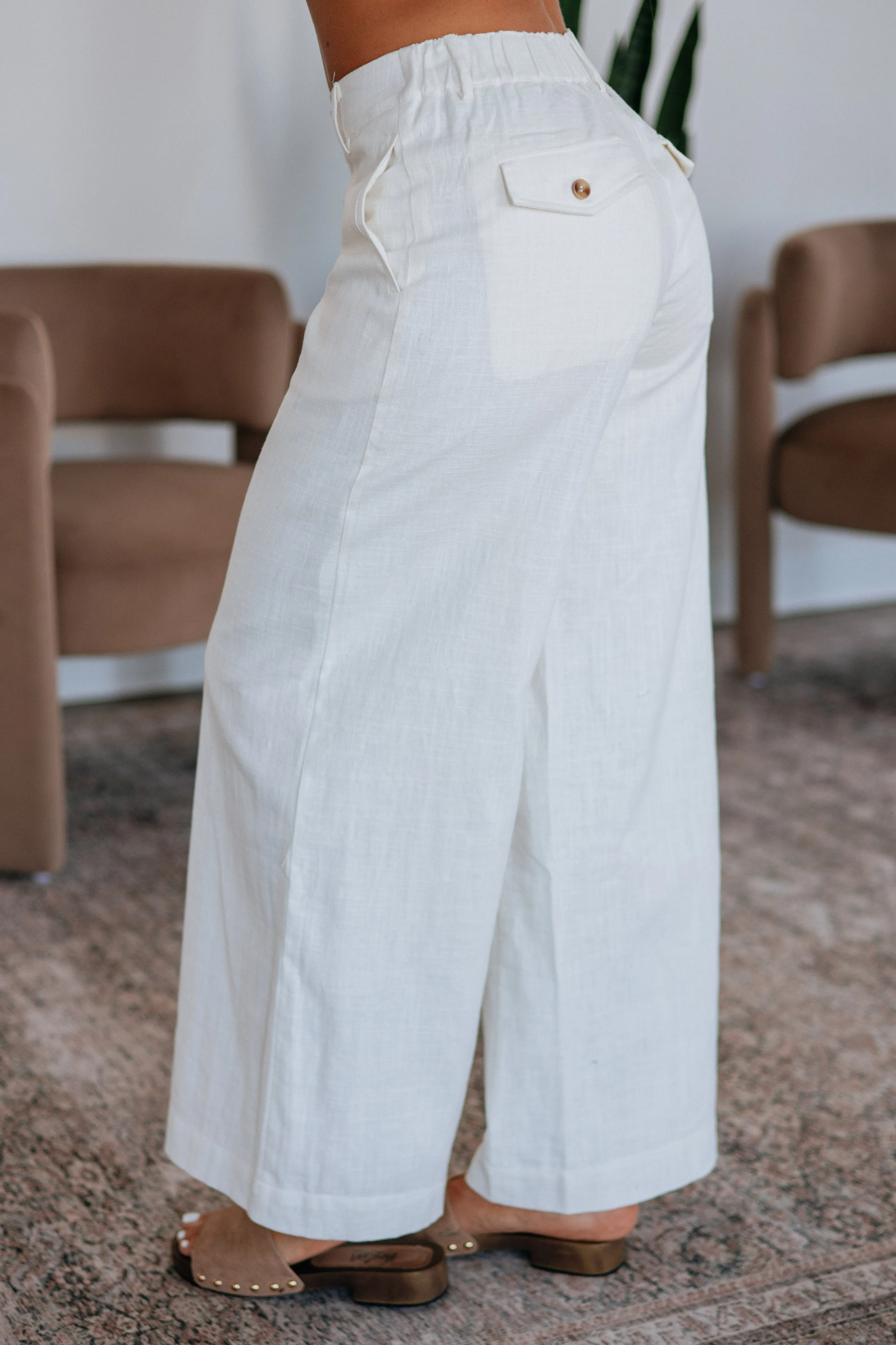 Chaylie Linen Pants sold by Wild Oak Boutique product image thumbnail 3