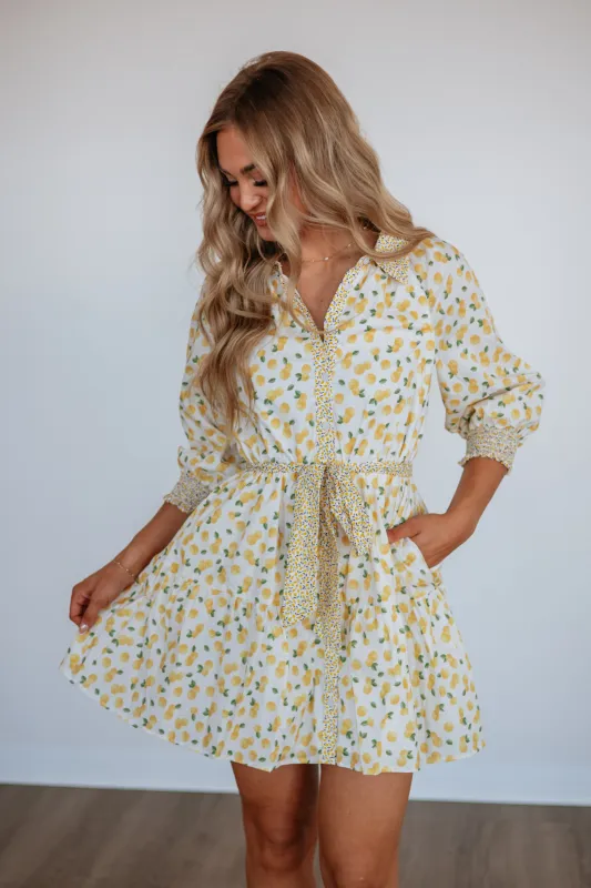 Sunny Squeeze Dress made by Fate