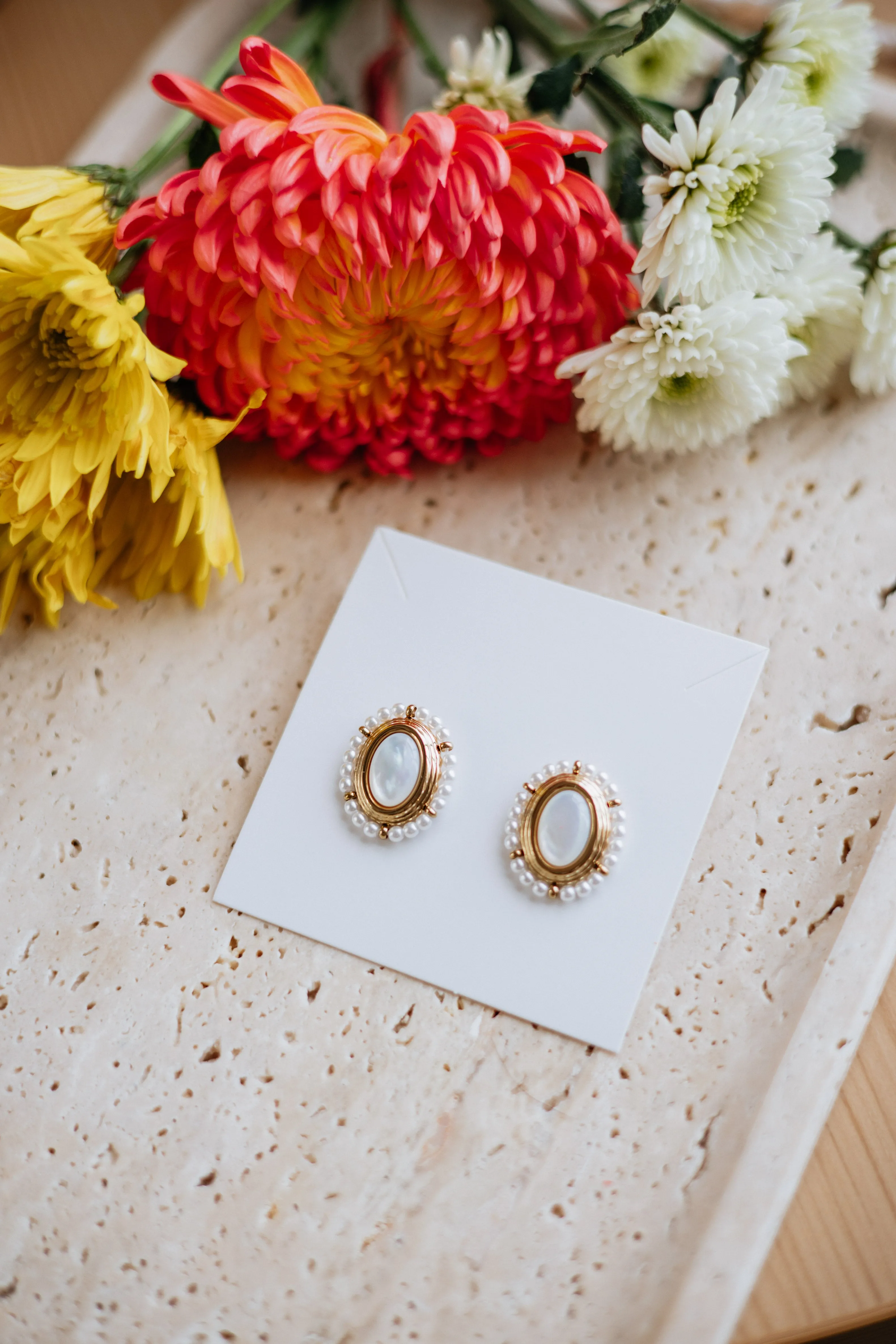 Astrid Stud Earrings sold by Wild Oak Boutique product image thumbnail 2