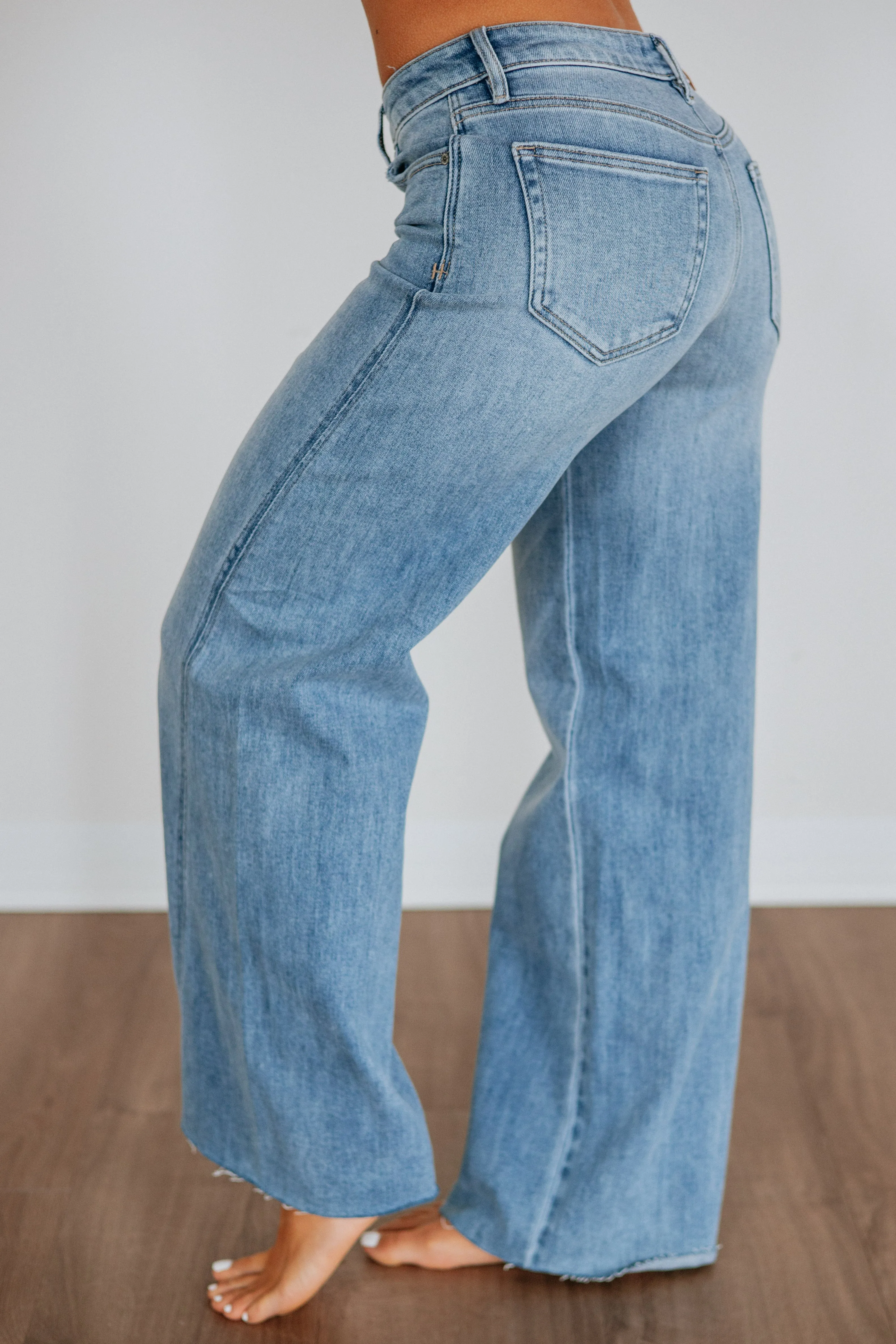 Nori Hidden Jeans - Cosmic sold by Wild Oak Boutique product image thumbnail 5